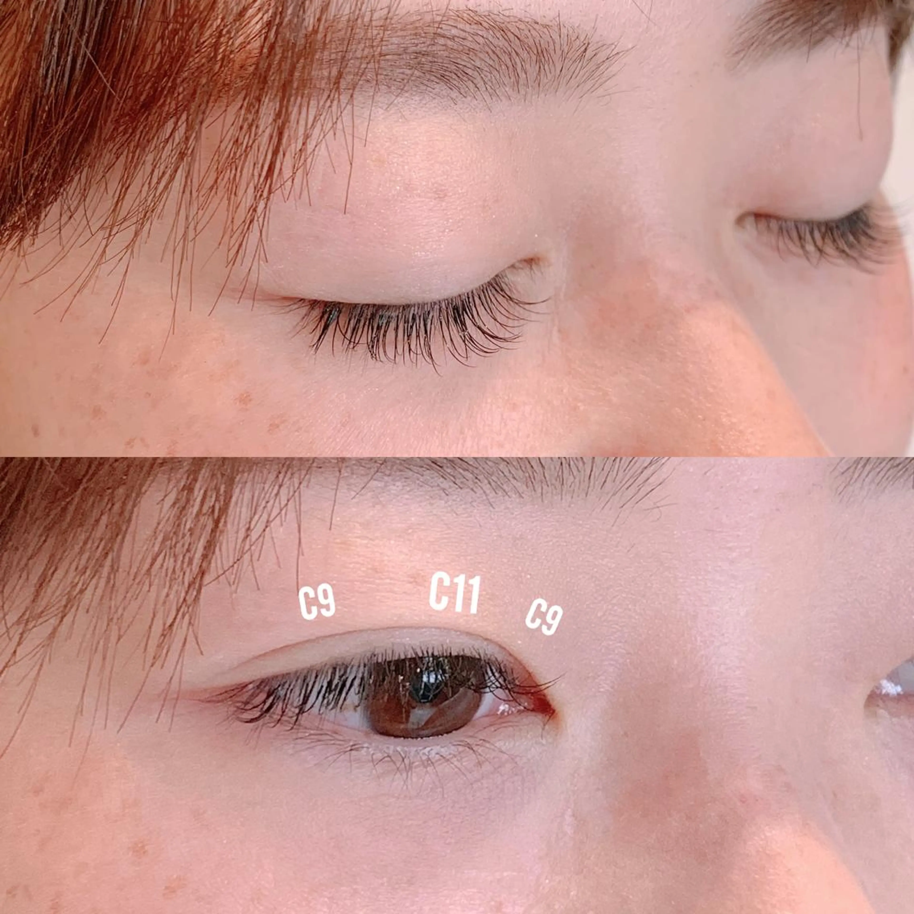 マツエク・マツパ Cカール キュート 元木 友理のマツエク・マツパデザイン