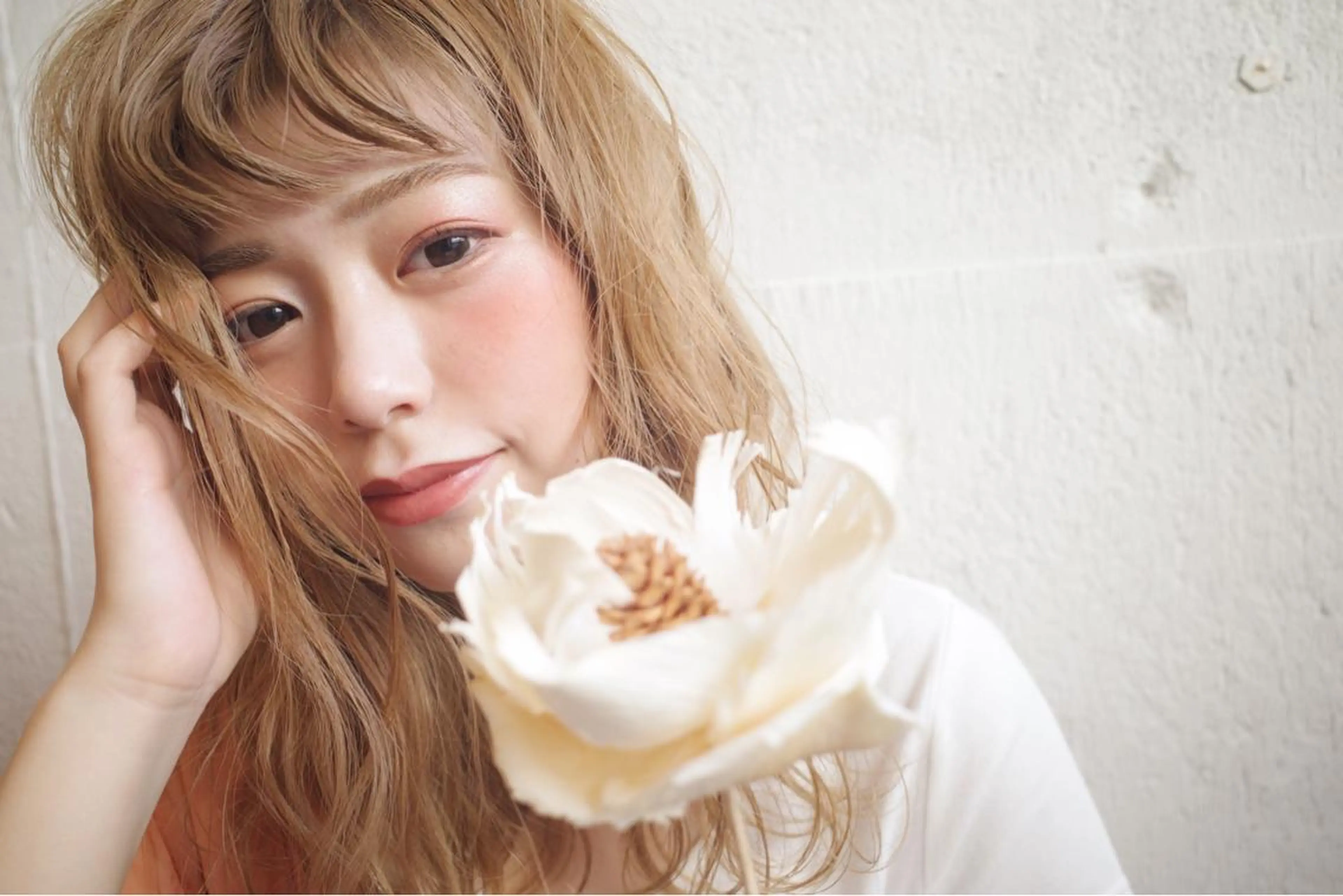 セミロング カラー 透明感カラー カット ヘアカラー トリートメント ciAo!所属・ふくだ りさ【ciAo!】のヘアスタイル