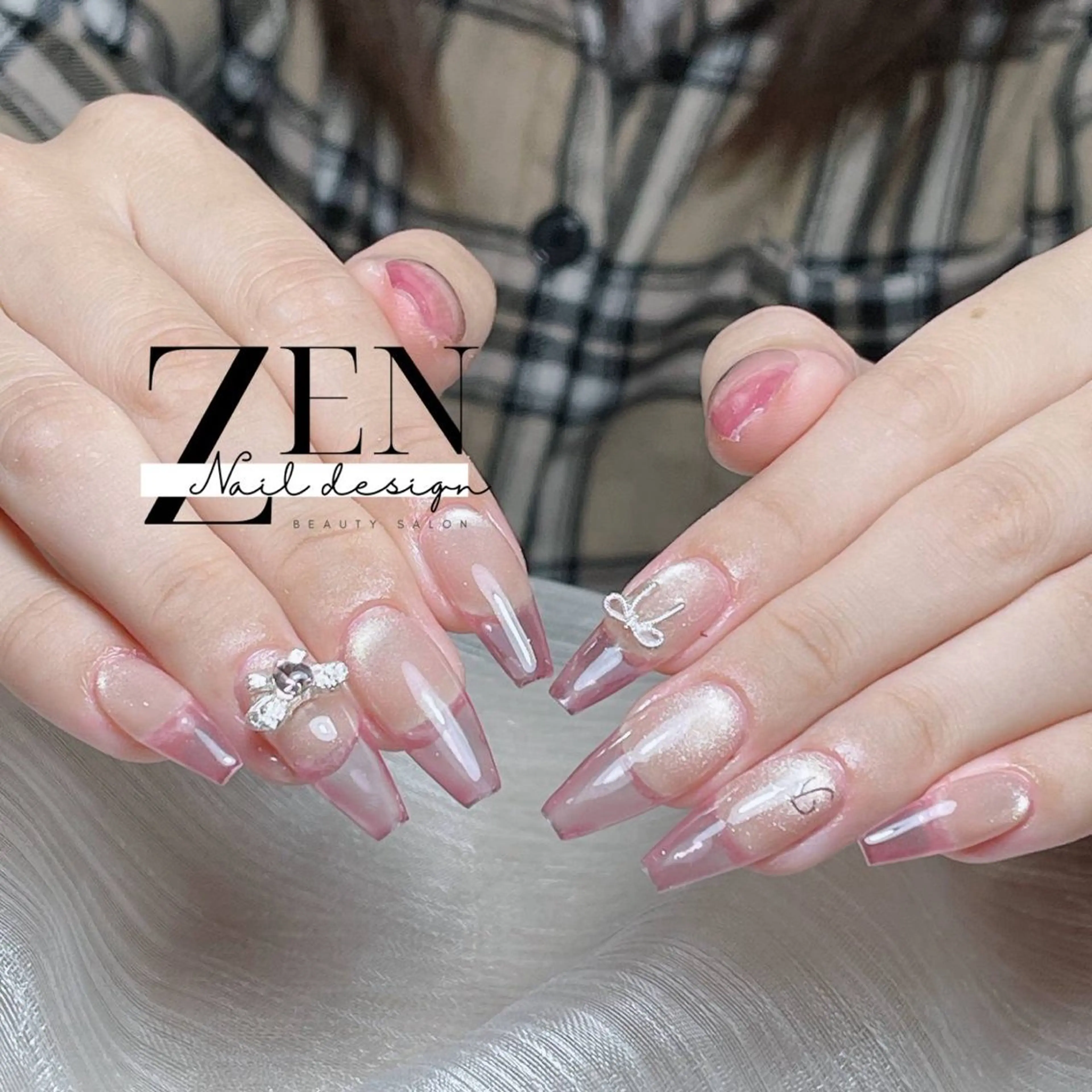 ネイル 持ち込み スカルプネイル ネイルチップ ハンドネイル Zen Nail Designのネイルデザイン