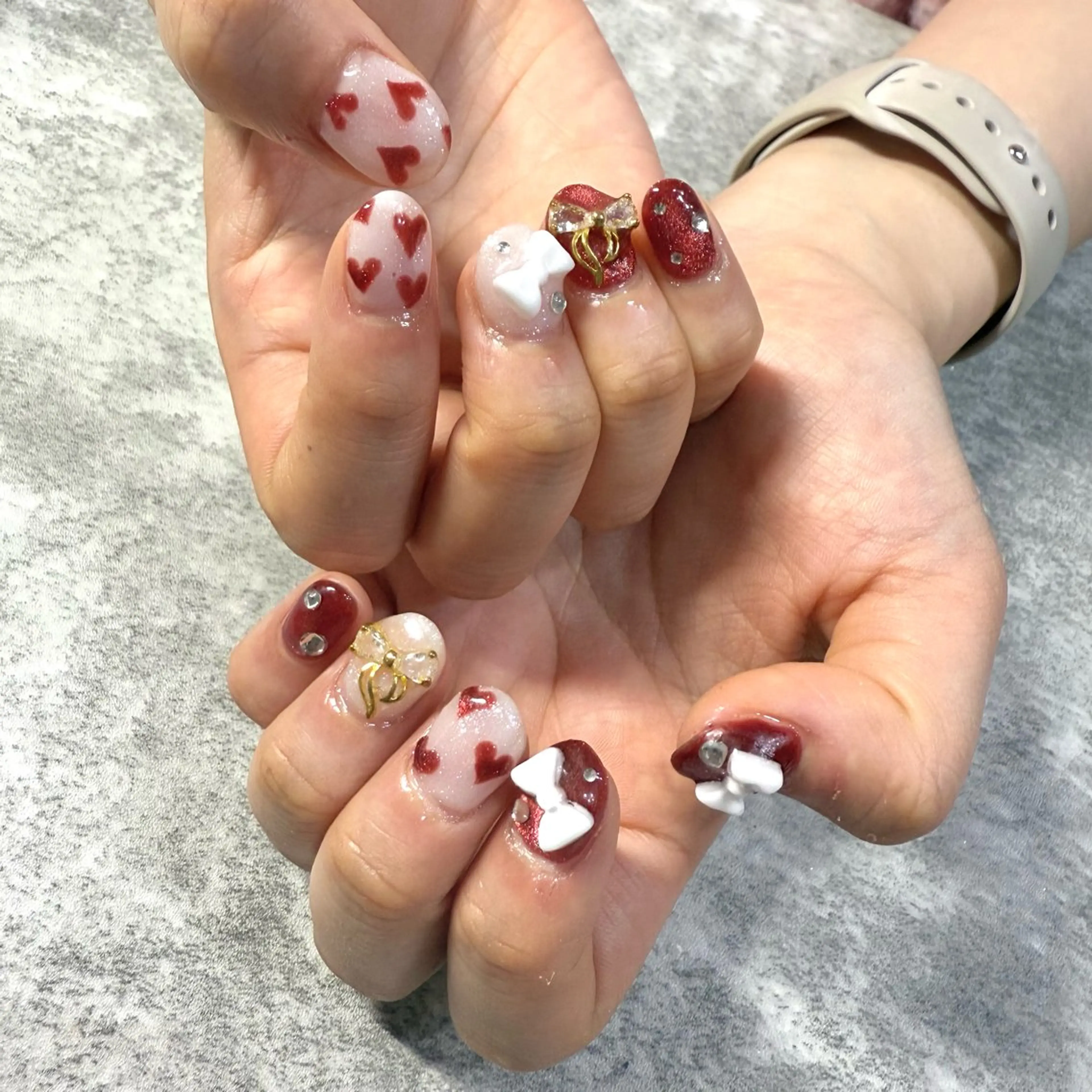 ネイル 成人式 ハンドネイル ★Rinail... .のネイルデザイン