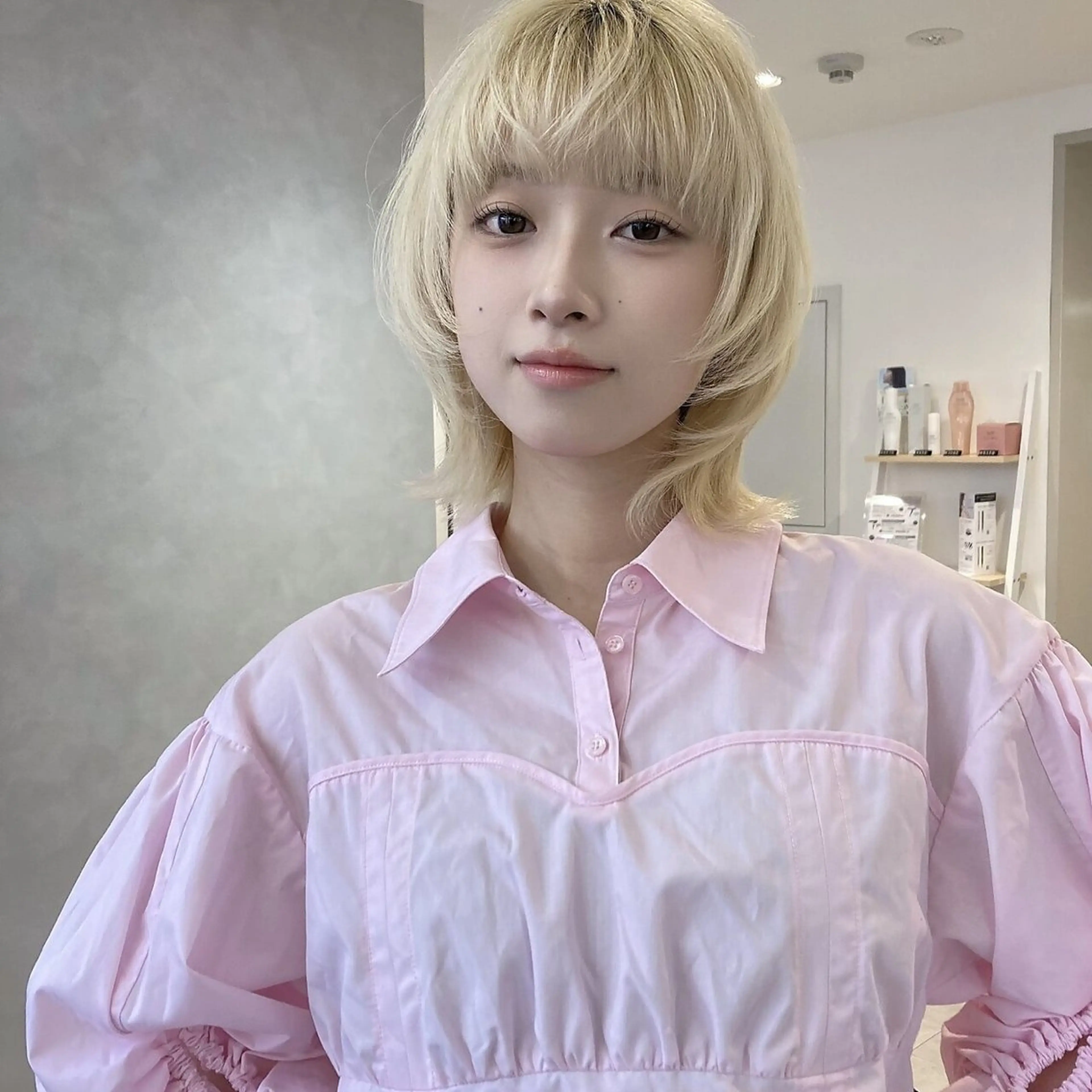 ショート カラー カット ヘアカラー くびれボブ/インナー カラー☘️taigaのヘアスタイル