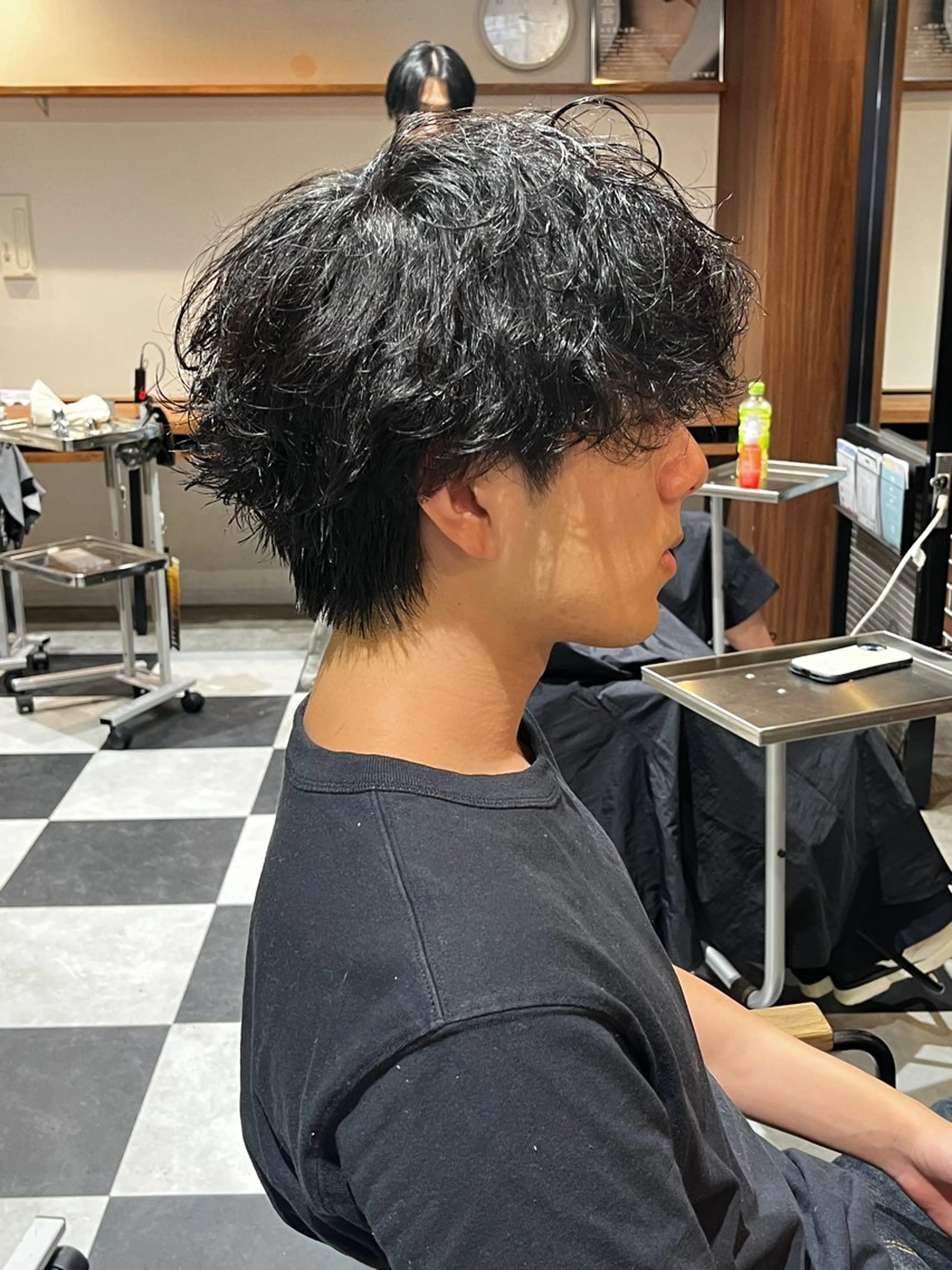 ショート パーマ メンズ カット パーマ 🎧メンズ特化/ パーマ/RUI🎧のヘアスタイル