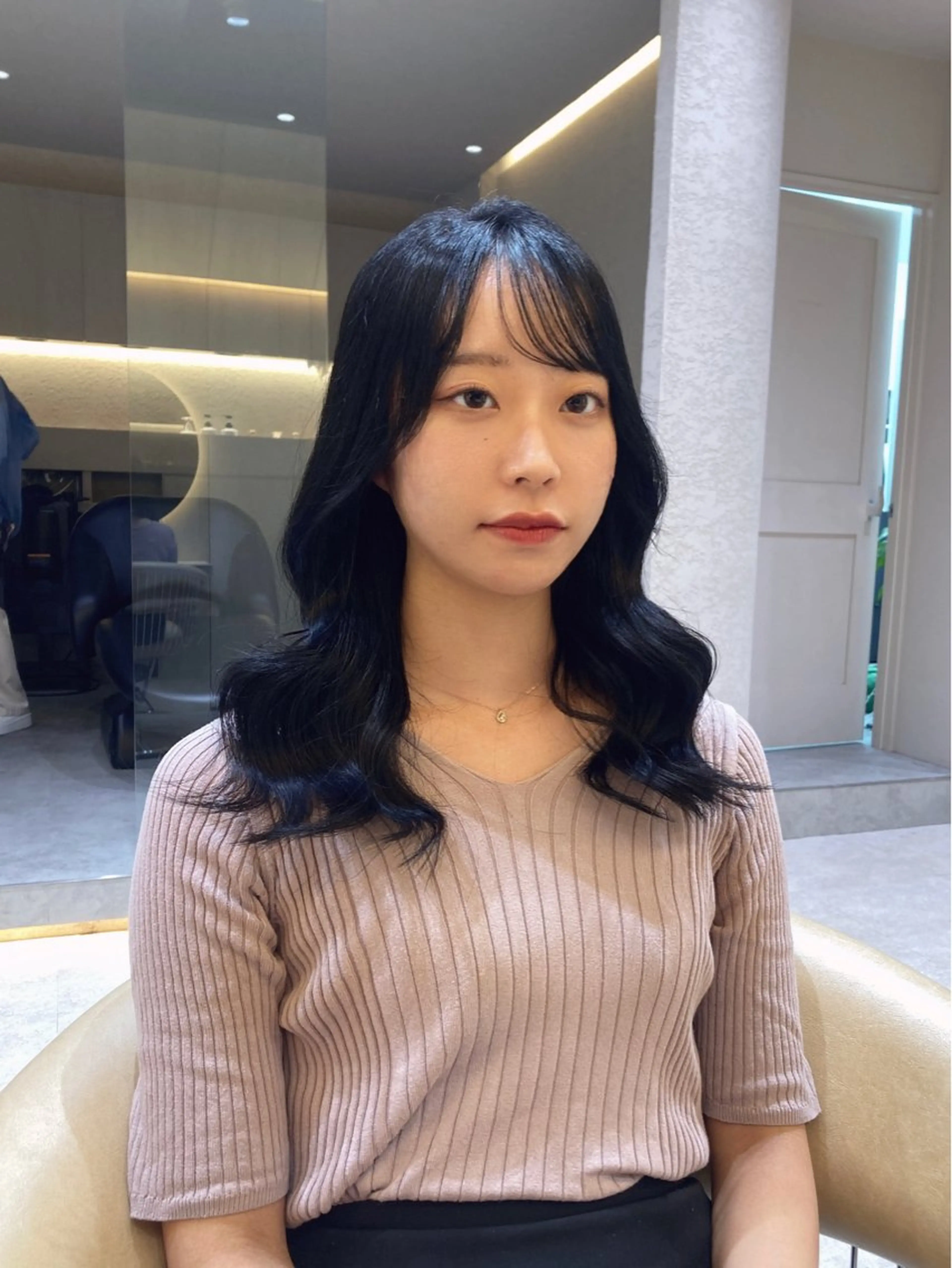 ロング カット ヘアカラー トリートメント 🩵縮毛矯正・ボブ 岩原朋也🩵のヘアスタイル