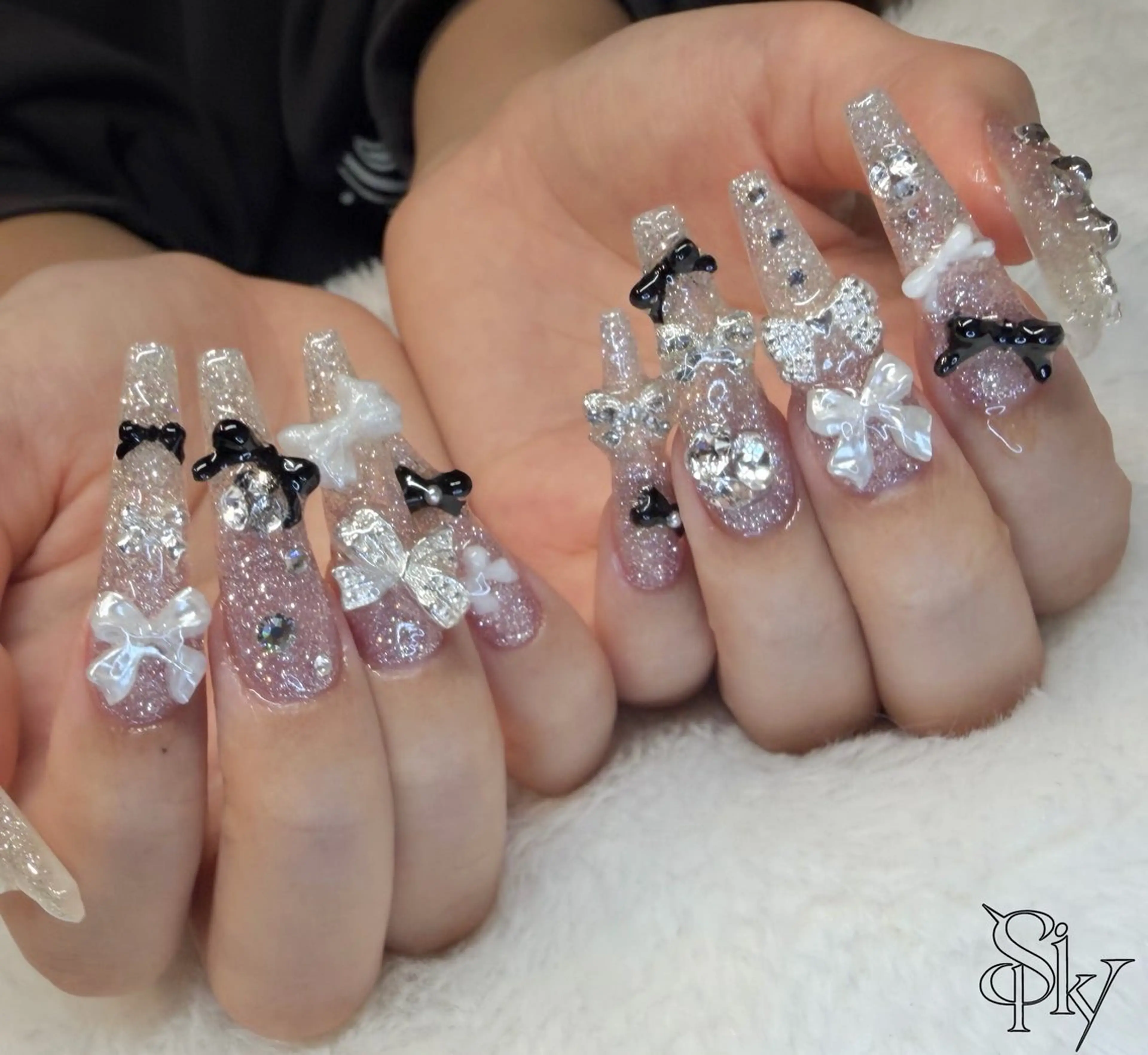 ネイル ハンドネイル Spiky とうげ ふうかのネイルデザイン