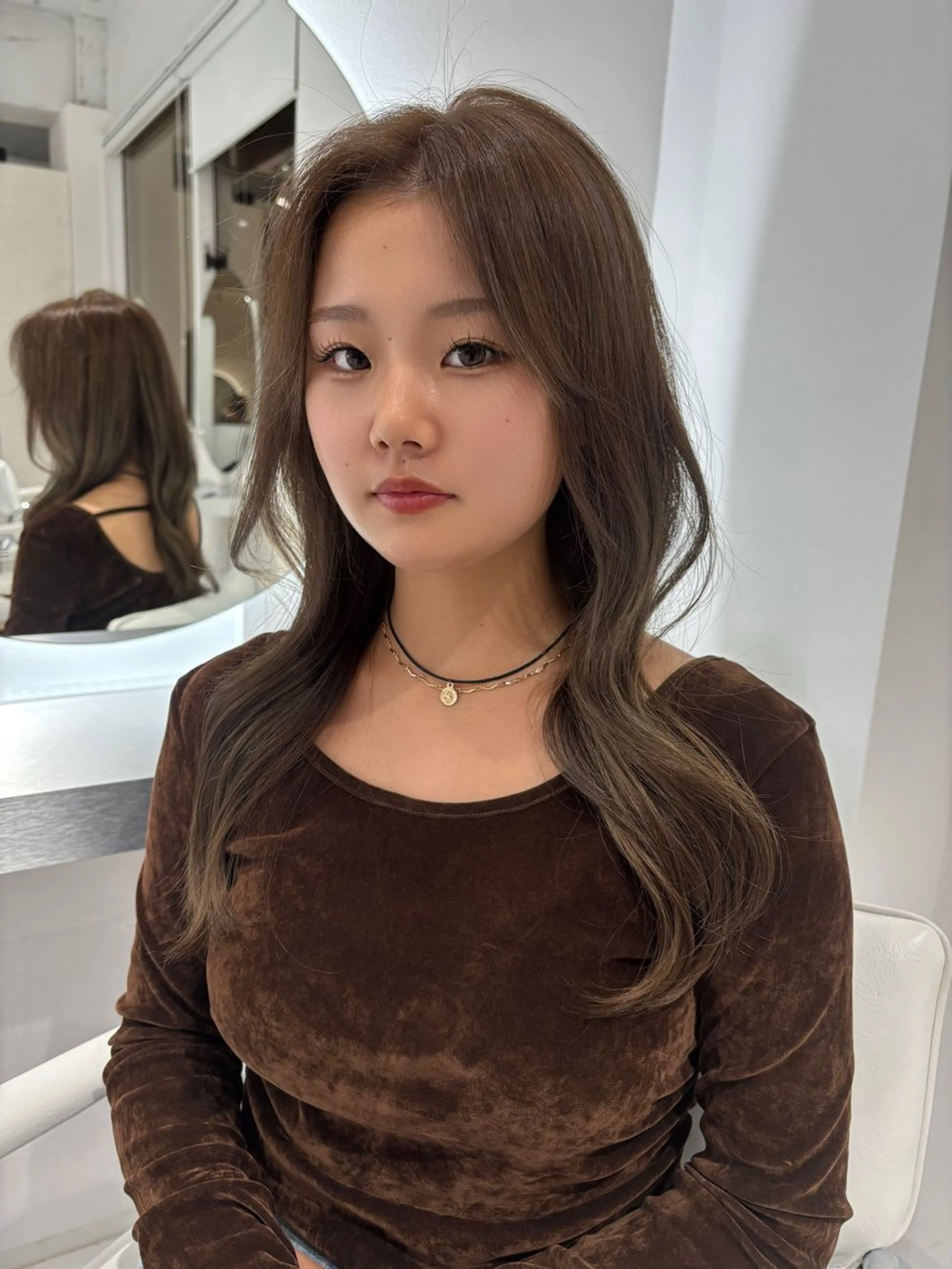 【🌷ブリーチなしで楽しめる🌷】ダブルケアカラー(ブリーチ無)カット➕3000円の写真