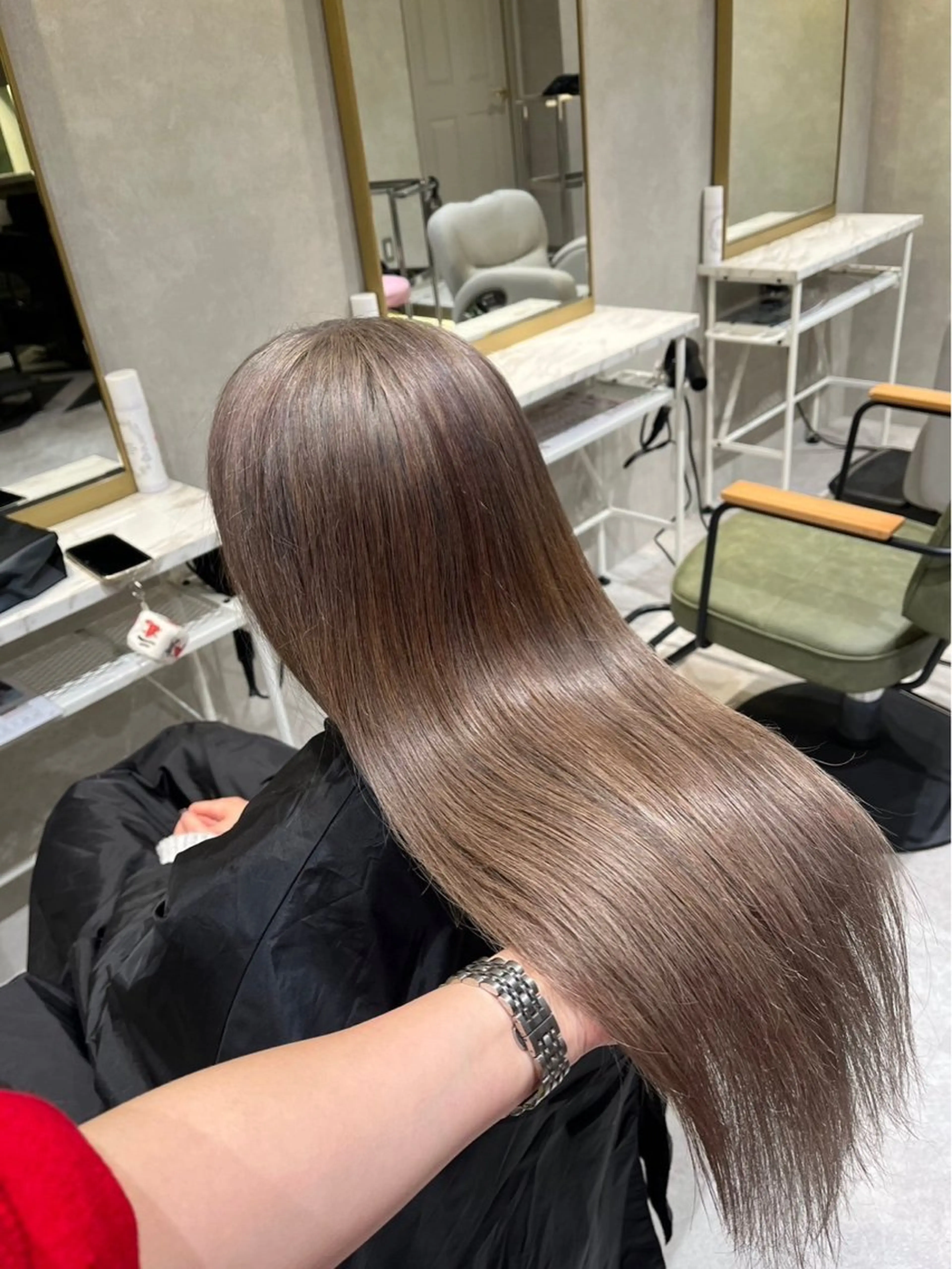 カラー 新宿 韓国 シャドウパーマ 志龍のヘアスタイル