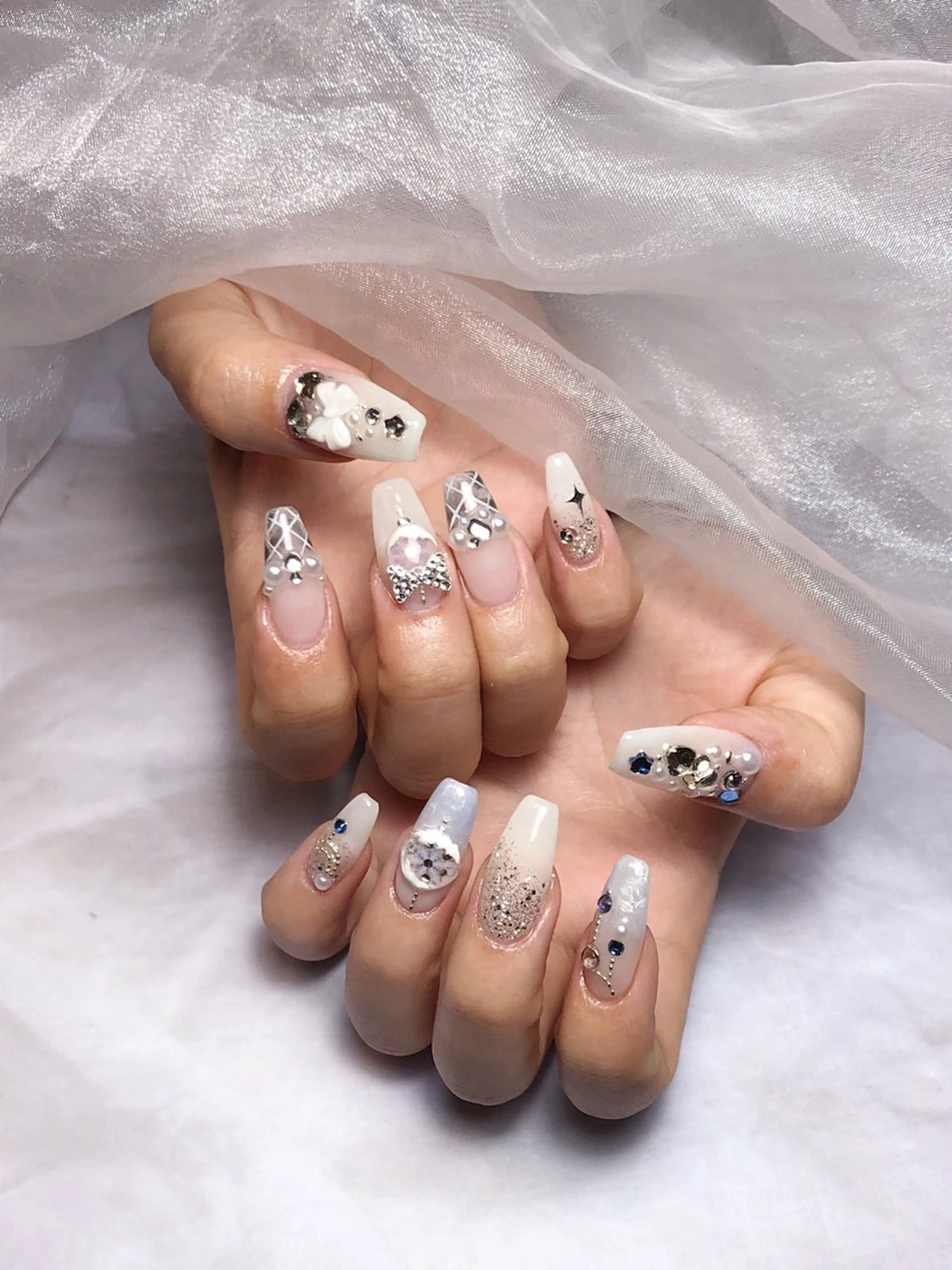 ネイル ハンドネイル 🐈yun nail ソン🐈のネイルデザイン