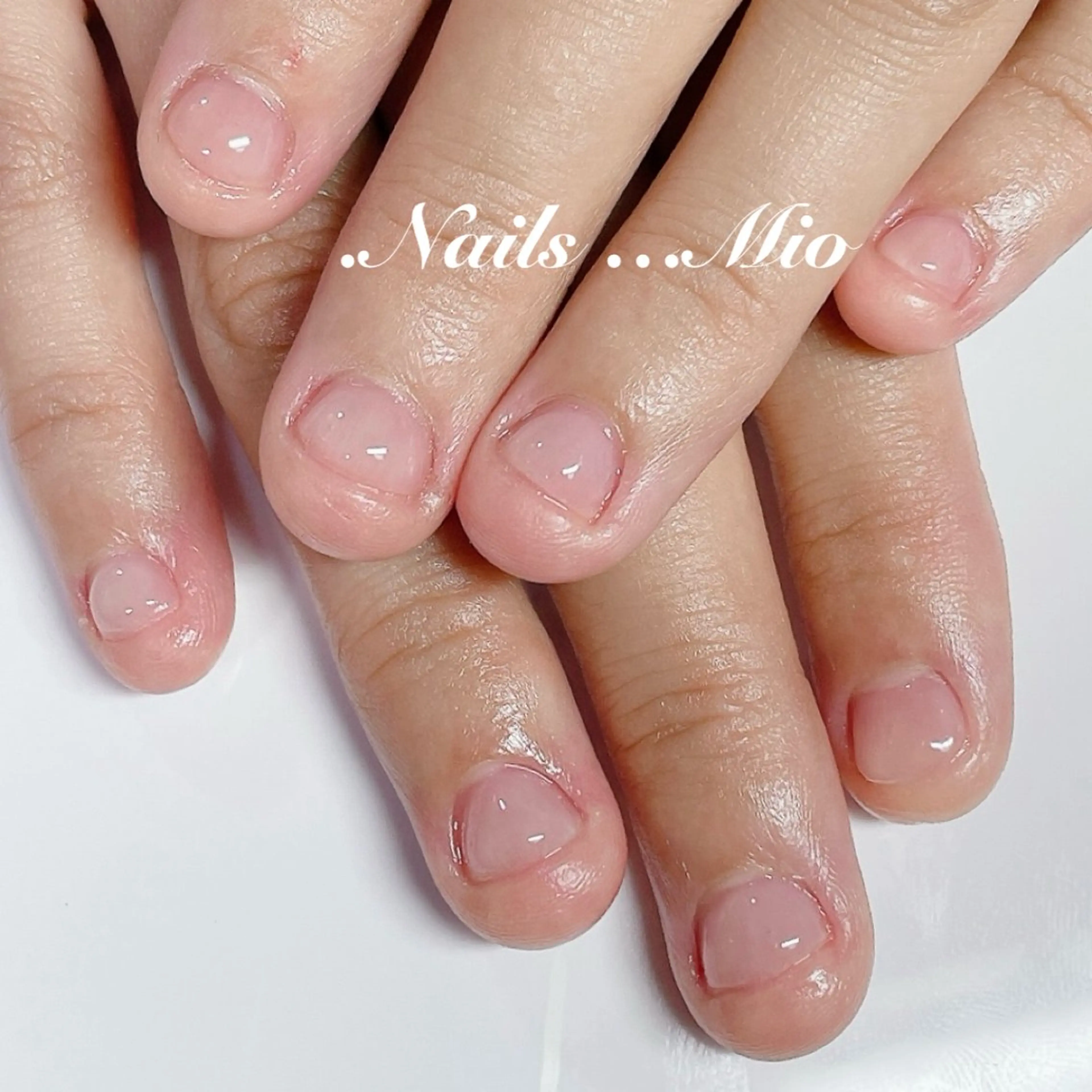 ネイル クリアネイル ジェルネイル ハンドネイル .Nails Mio 赤羽西ネイルサロンのネイルデザイン
