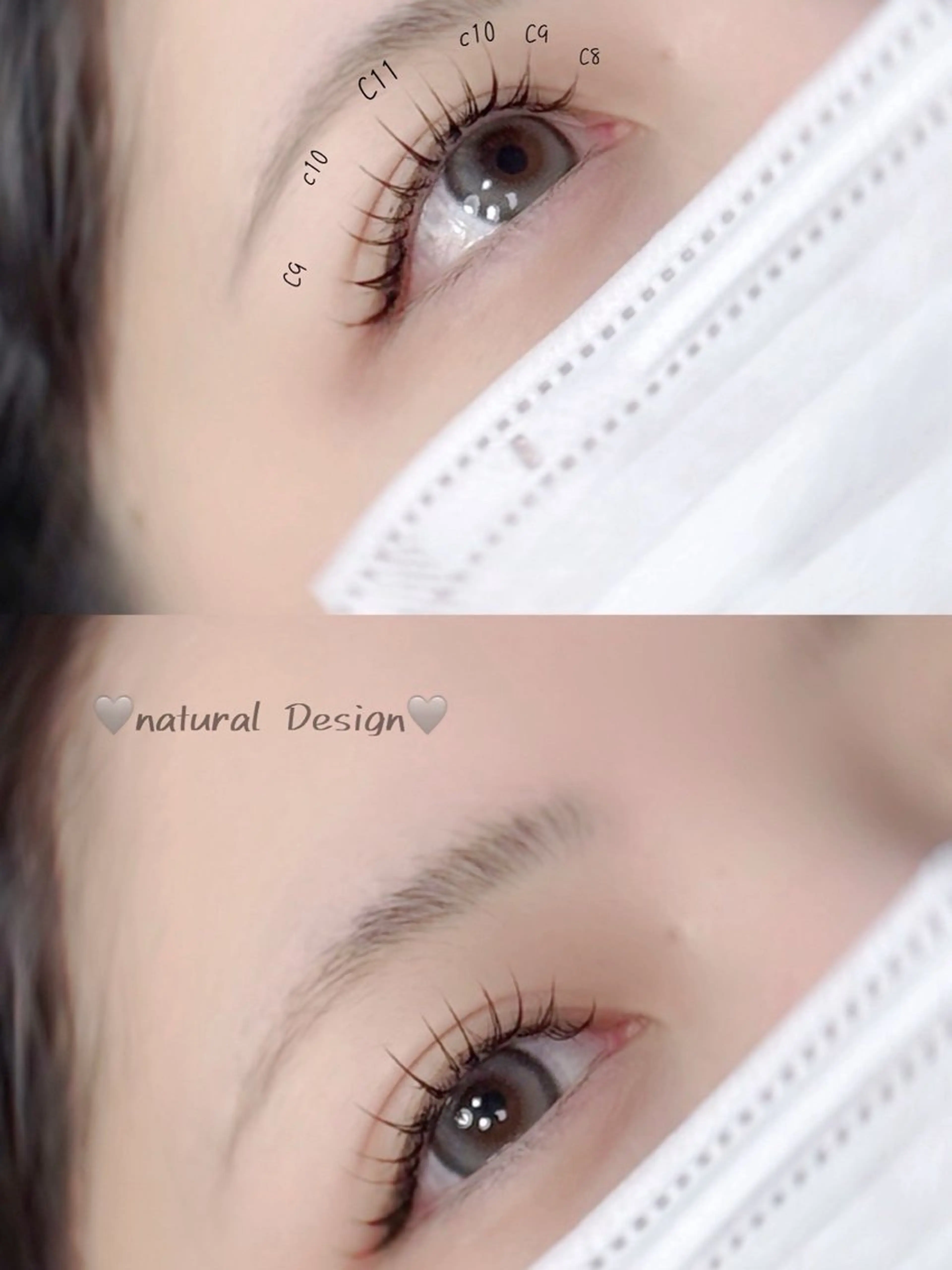 マツエク・マツパ Villa Diamond鳥栖店所属・Villa Diamondのマツエク・マツパデザイン