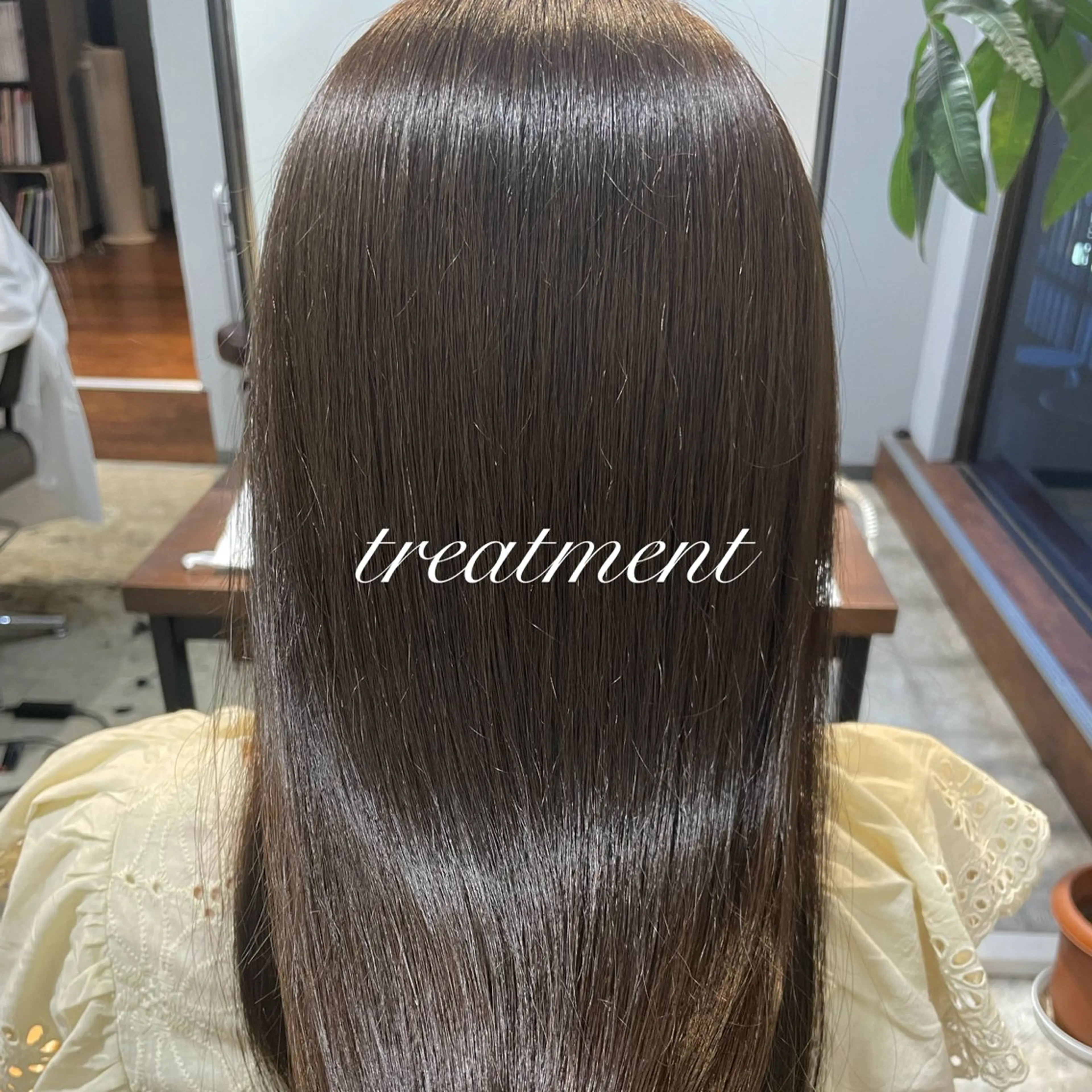 セミロング カラー ヘアカラー トリートメント salowin所属・名古屋本山美容室 スタイリストNANAのヘアスタイル