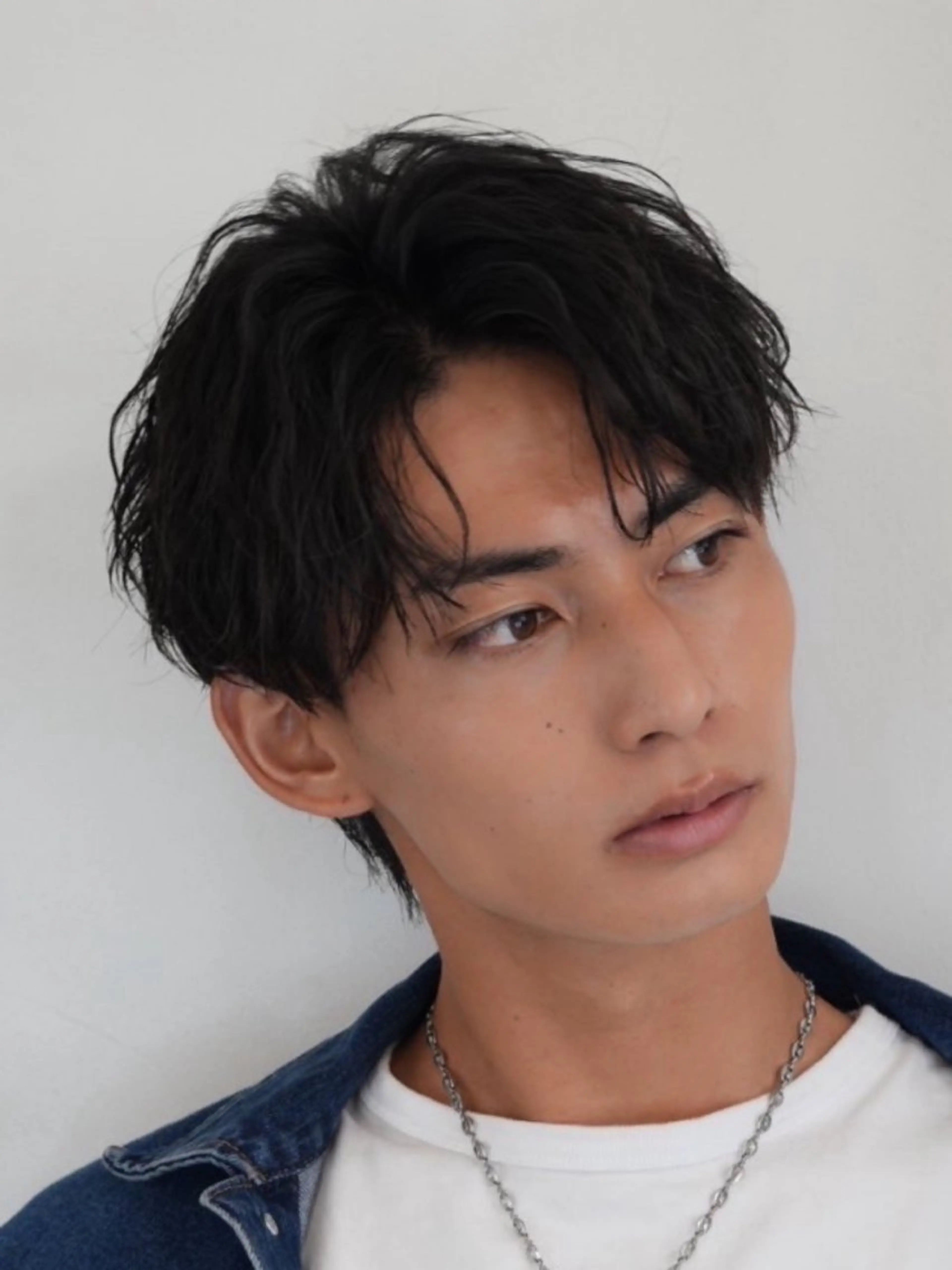 パーマ 原宿波巻きスパイラル パーマTOSHIのヘアスタイル