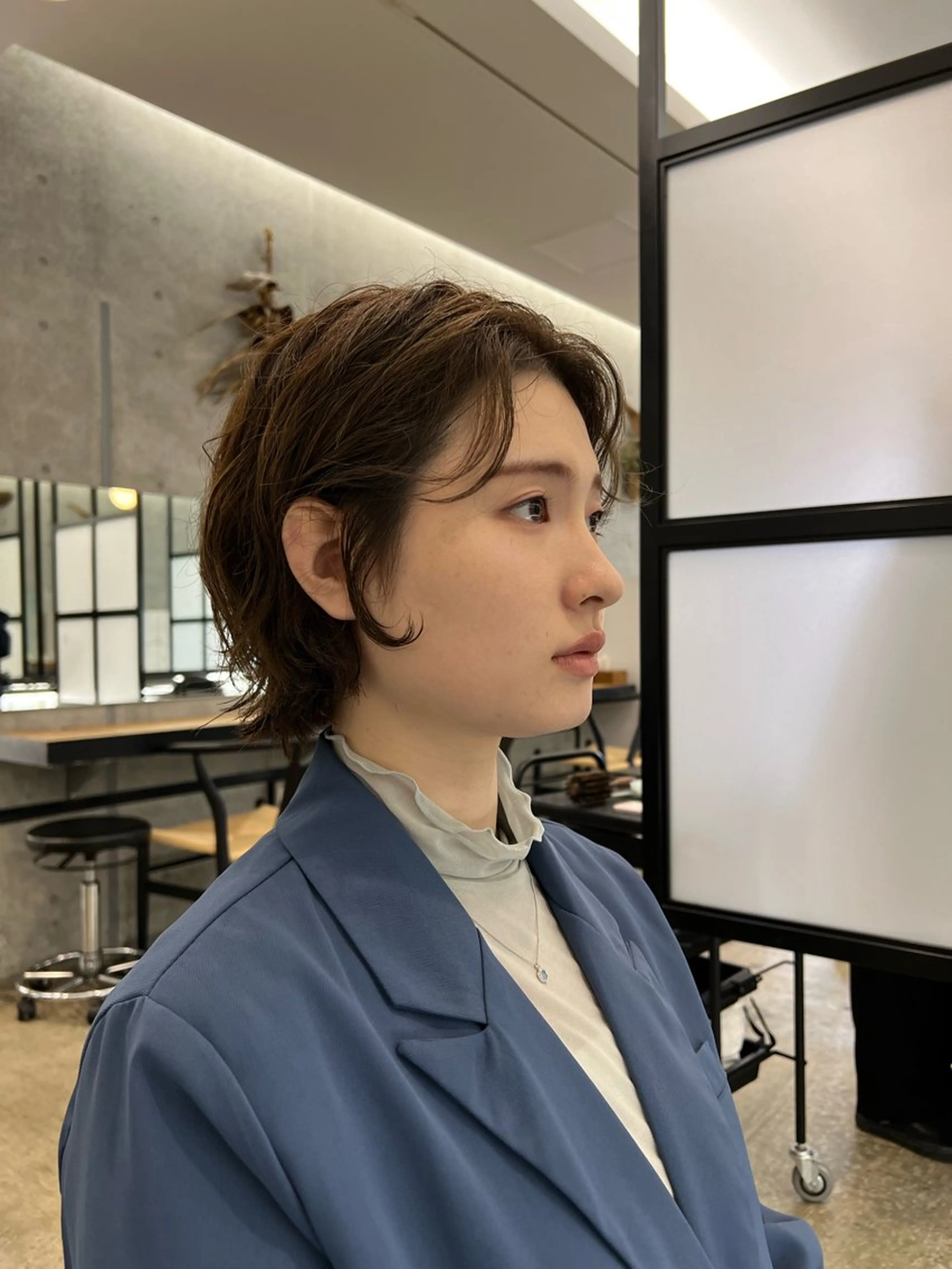 ショート カット GO TODAY SHAiRE SALON Polaris店所属・くせっ毛カット フクベ　タツヤのヘアスタイル