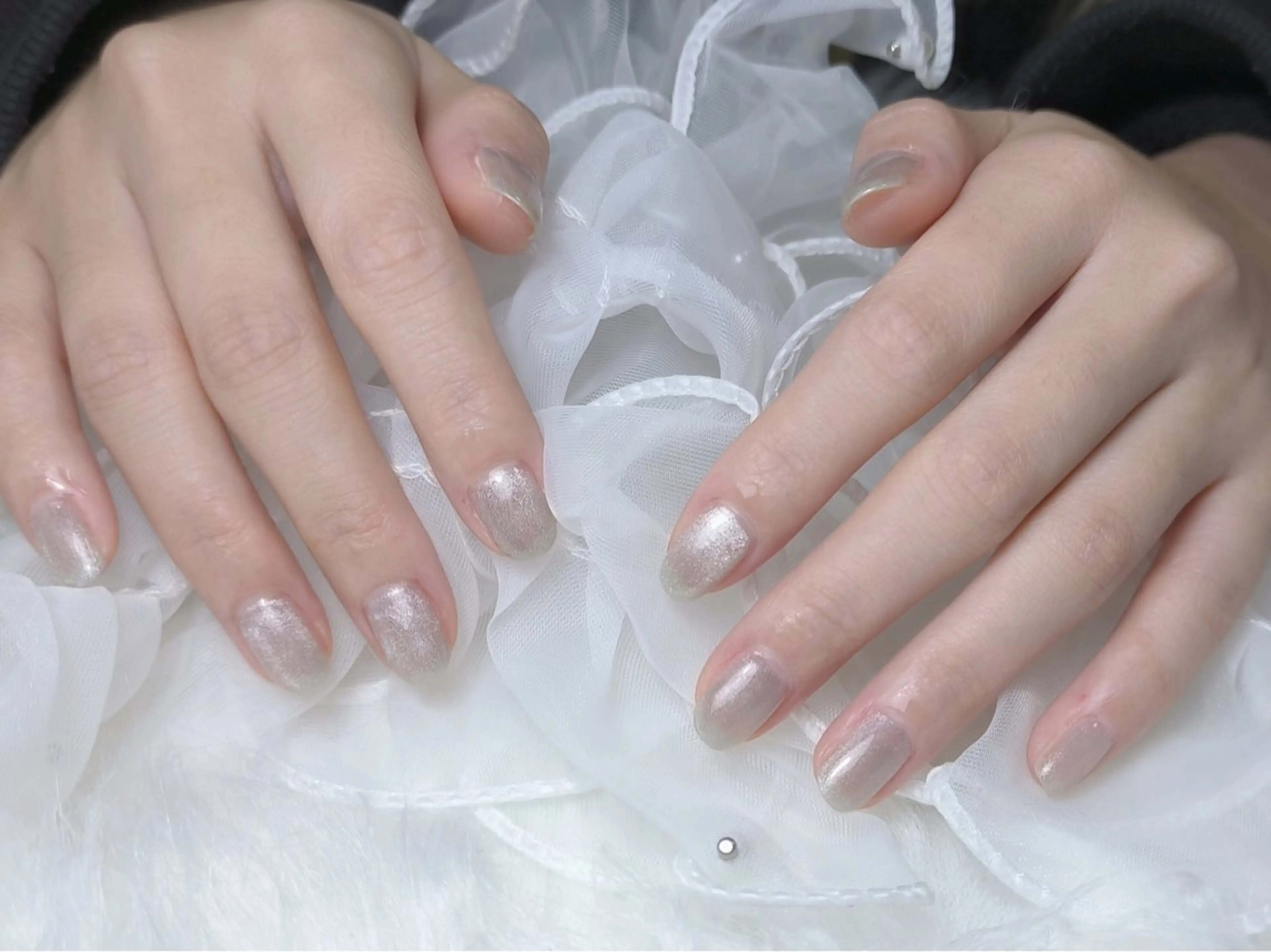ネイル ハンドネイル 🦋y y Nail 🤍のネイルデザイン