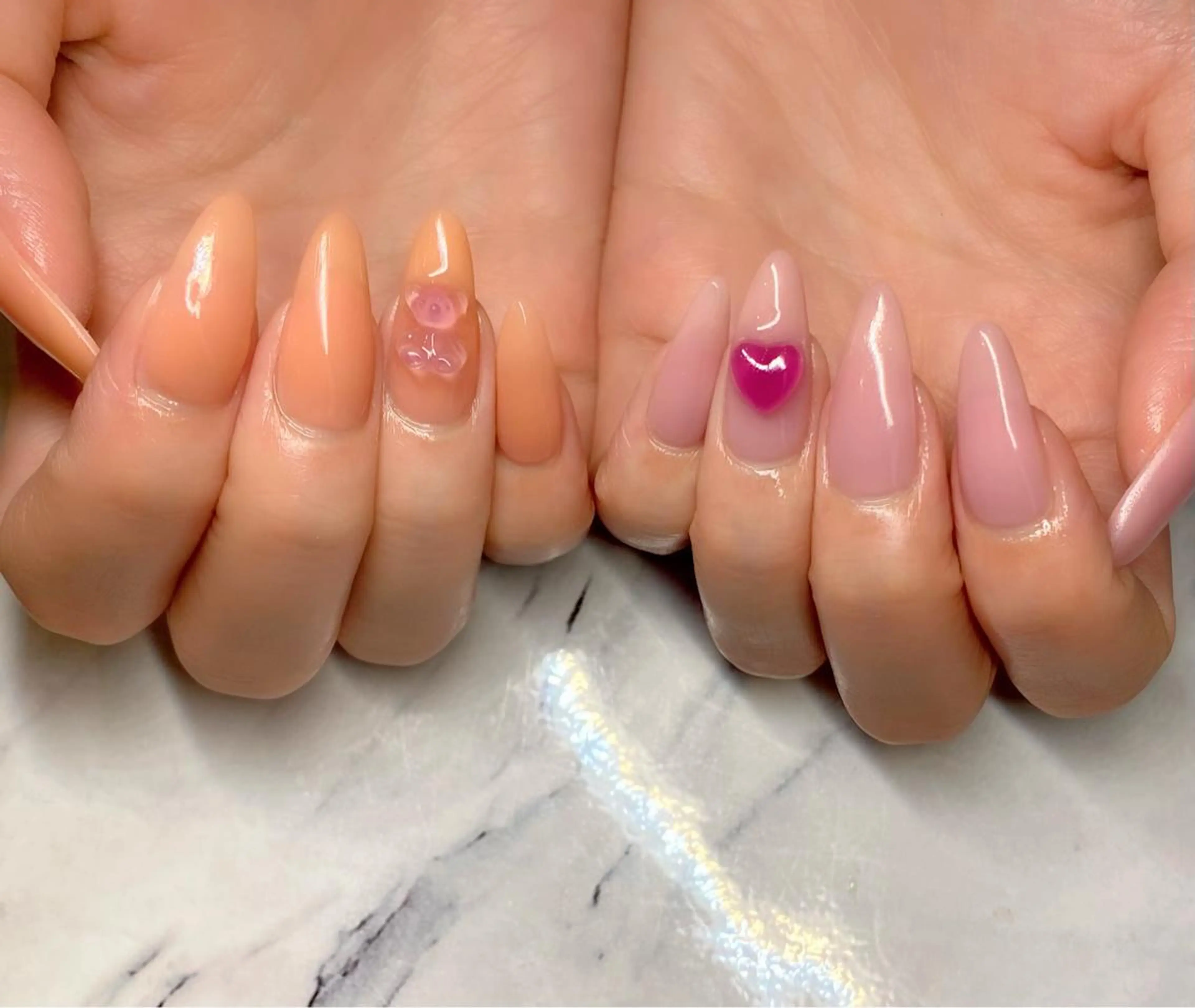 ネイル UVネイル Lino+ ネイル&よもぎ蒸しのネイルデザイン