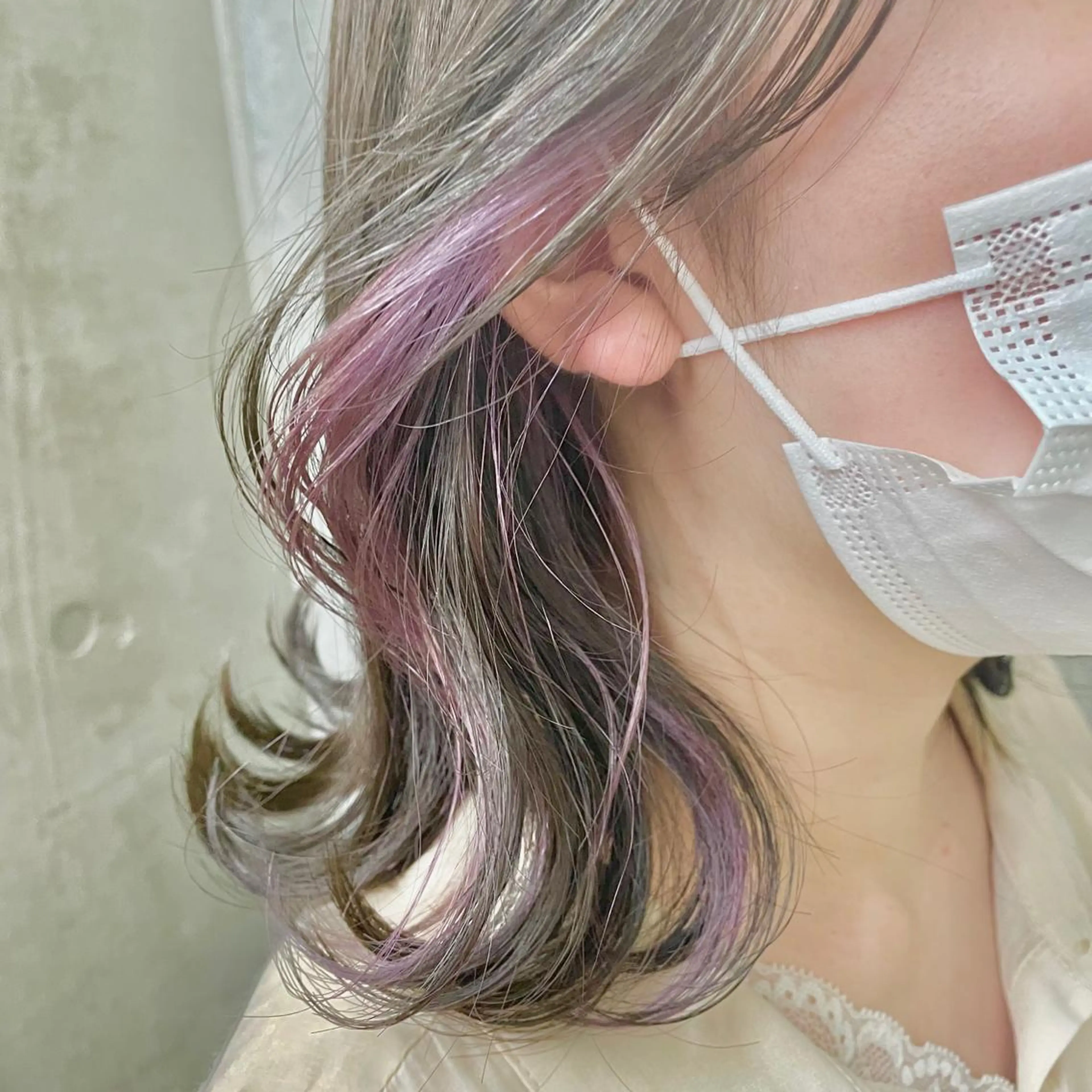 カラー ピンクカラー ピンクパープル 🫧BUBBLES 新所沢　かとうゆきのヘアスタイル