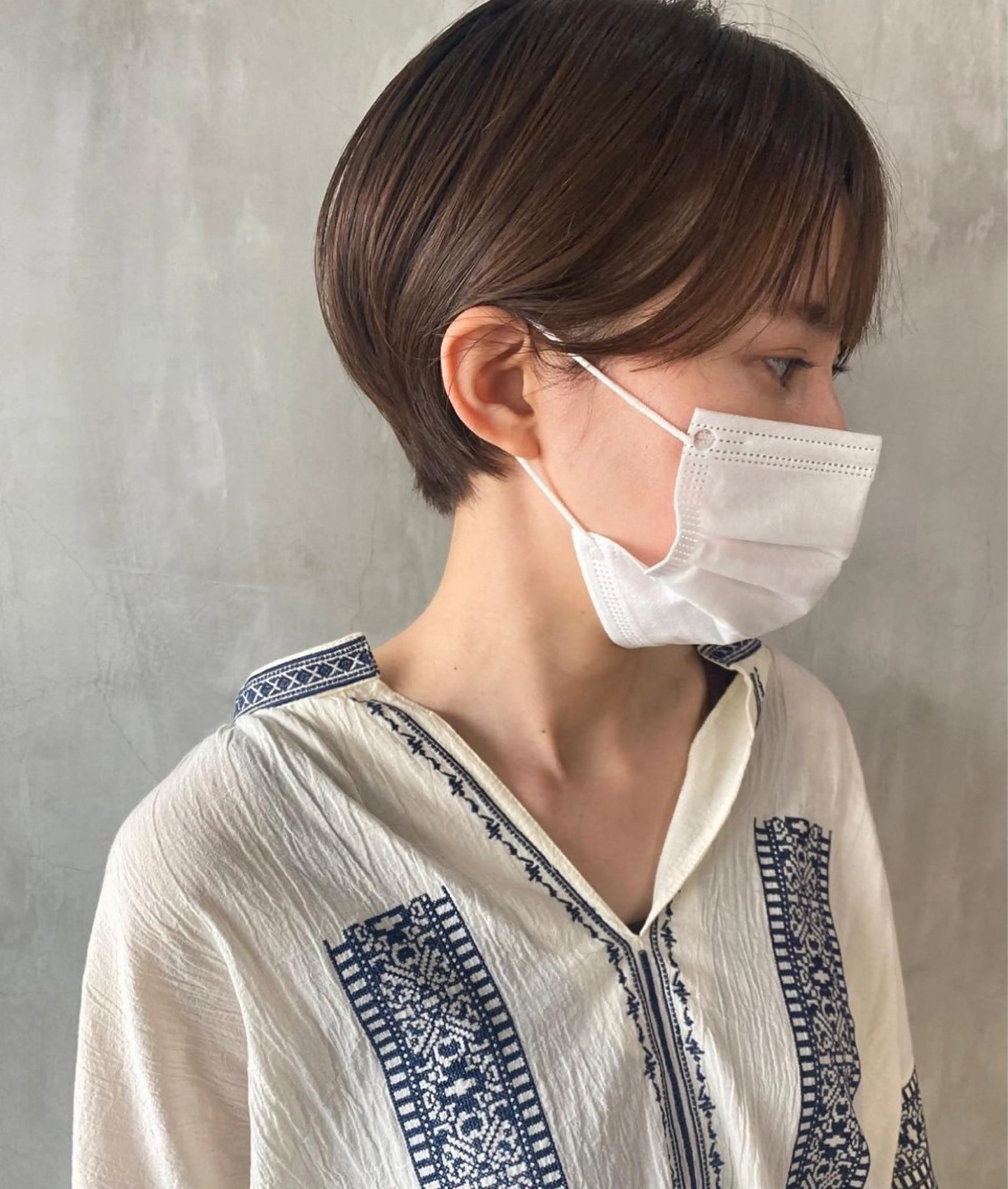 ショート カラー ヘアアレンジ ショートヘア カット トリートメント stylist/蛯谷 珠里のヘアスタイル