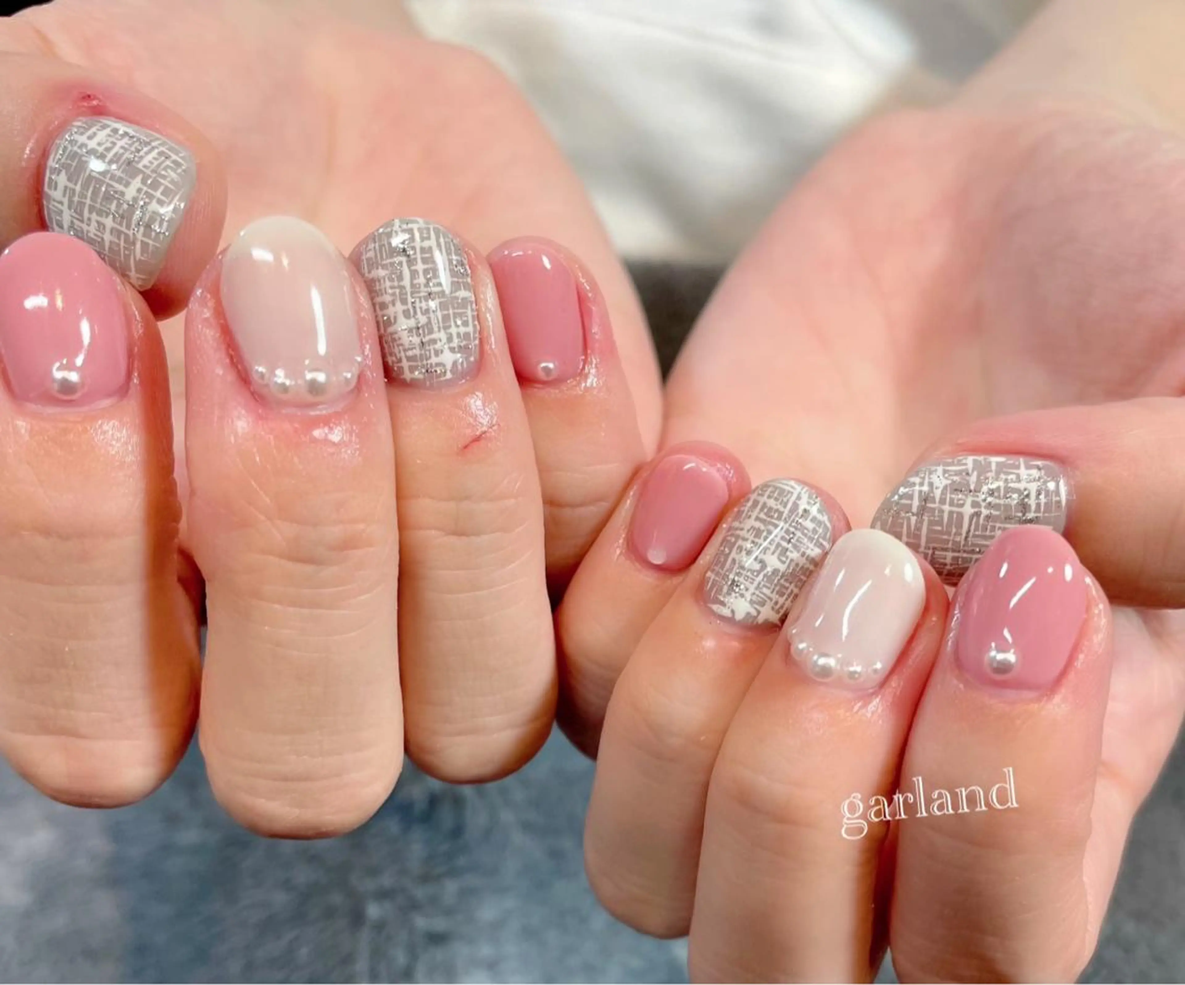 ネイル ハンドネイル Garland Nail.maoのネイルデザイン