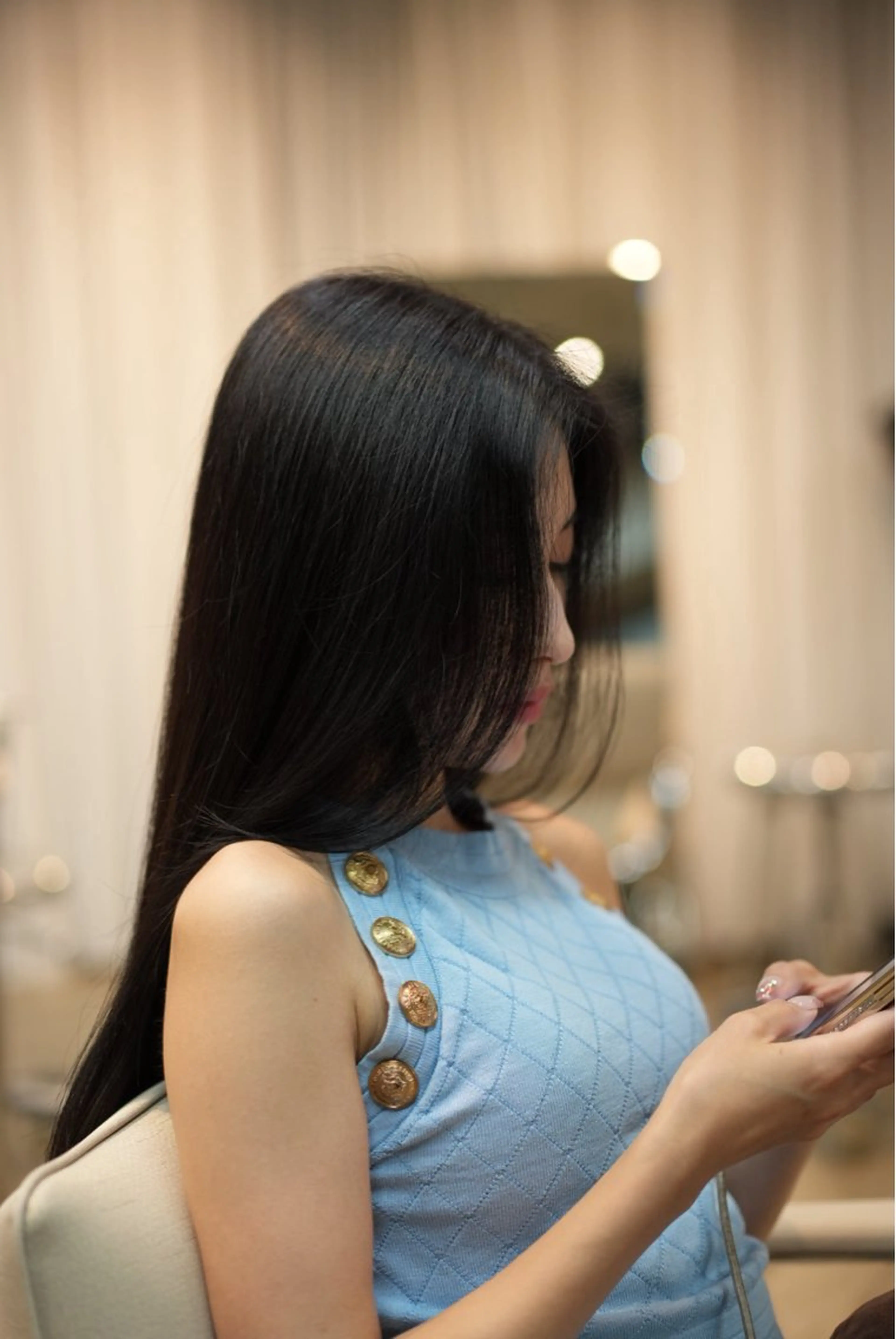 ロング カラー ヘアカラー 🇰🇷カ ット透明感カラー💐のヘアスタイル