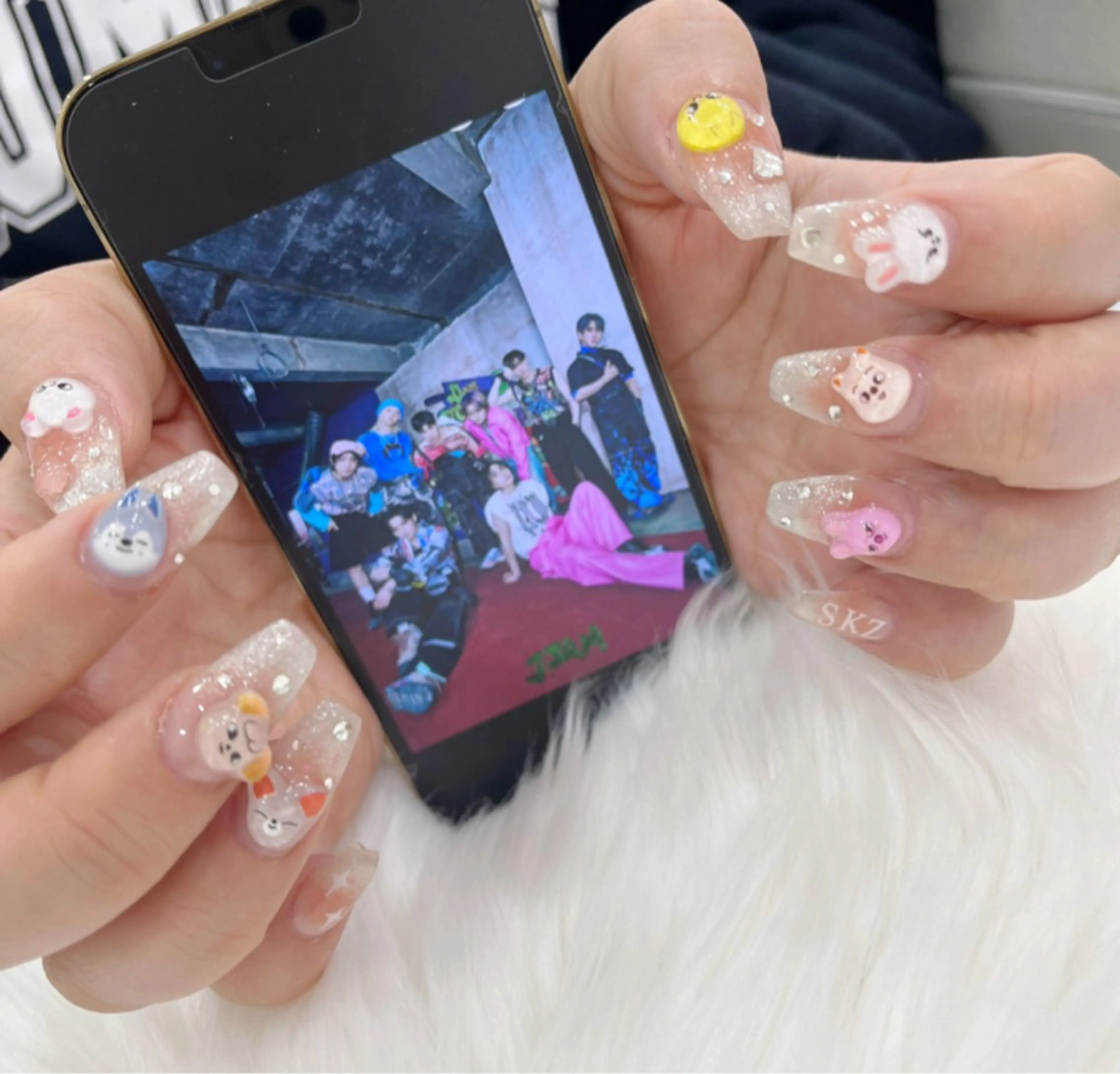 ネイル 長さ出し フットネイル ジェルネイル 韓国ネイル マグネットネイル #Amin所属・#Amin nail salonのネイルデザイン