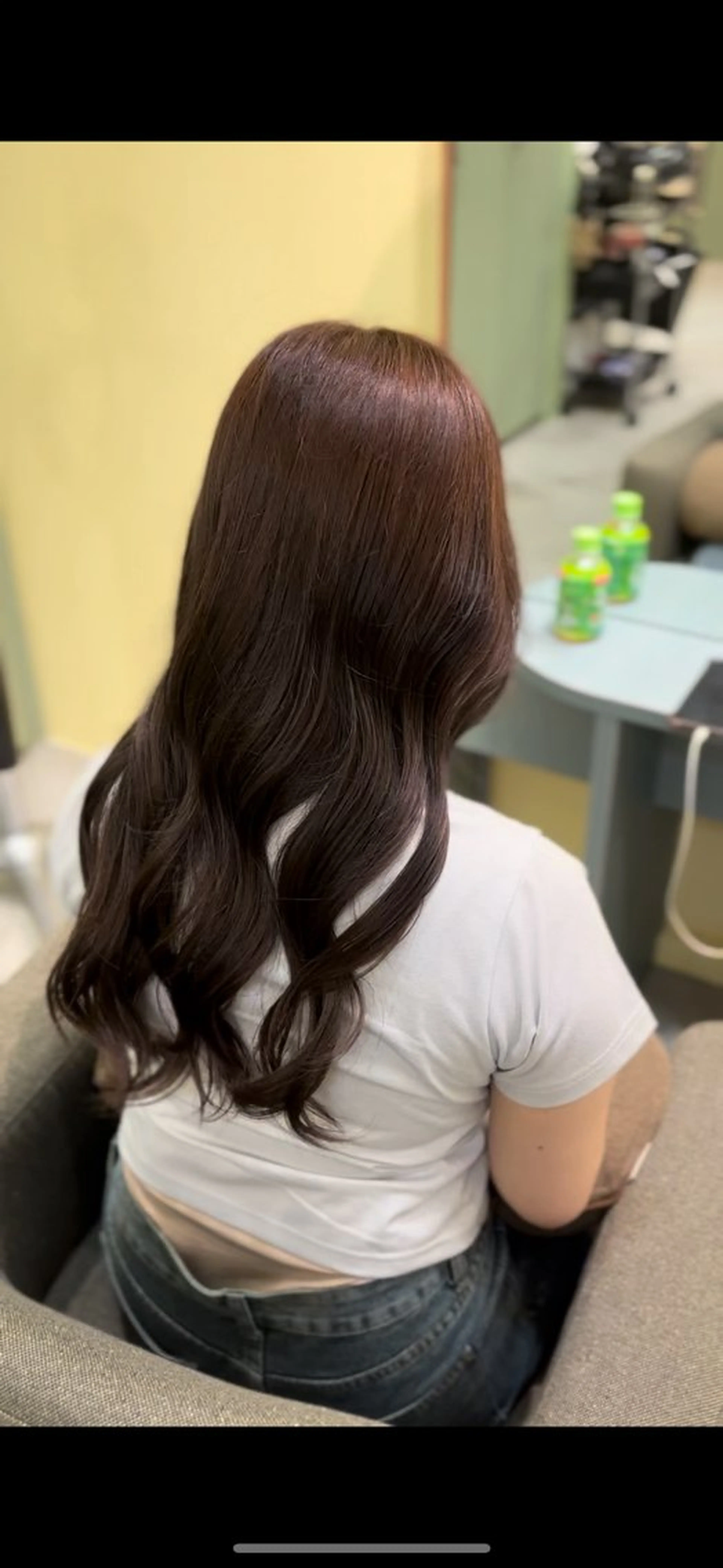 ロング 酒井 菜花のヘアスタイル