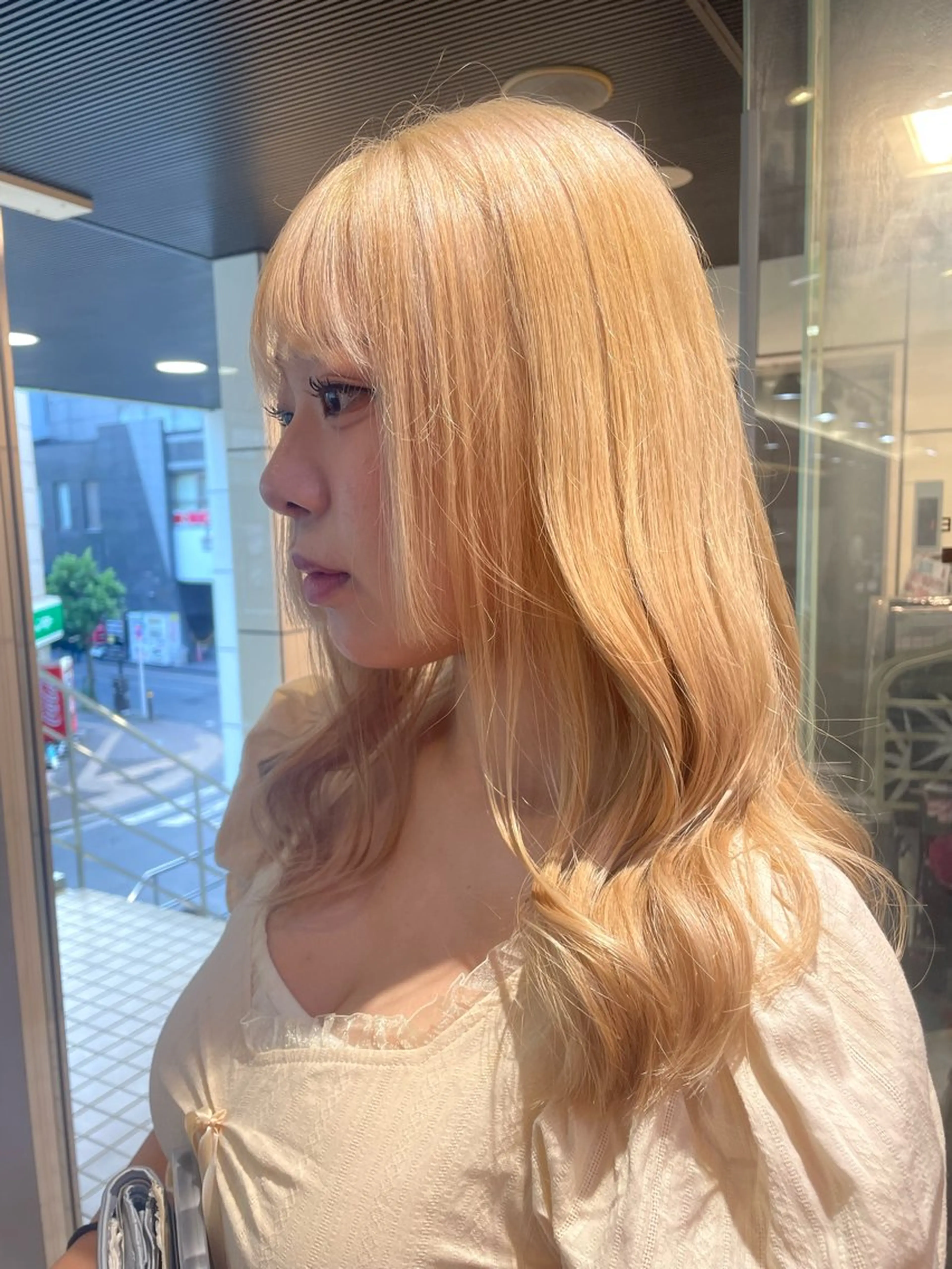 ロング カラー ハイトーンカラー 学生 ヘアカラー メンズ/ブリーチなし サクラ🌸のヘアスタイル