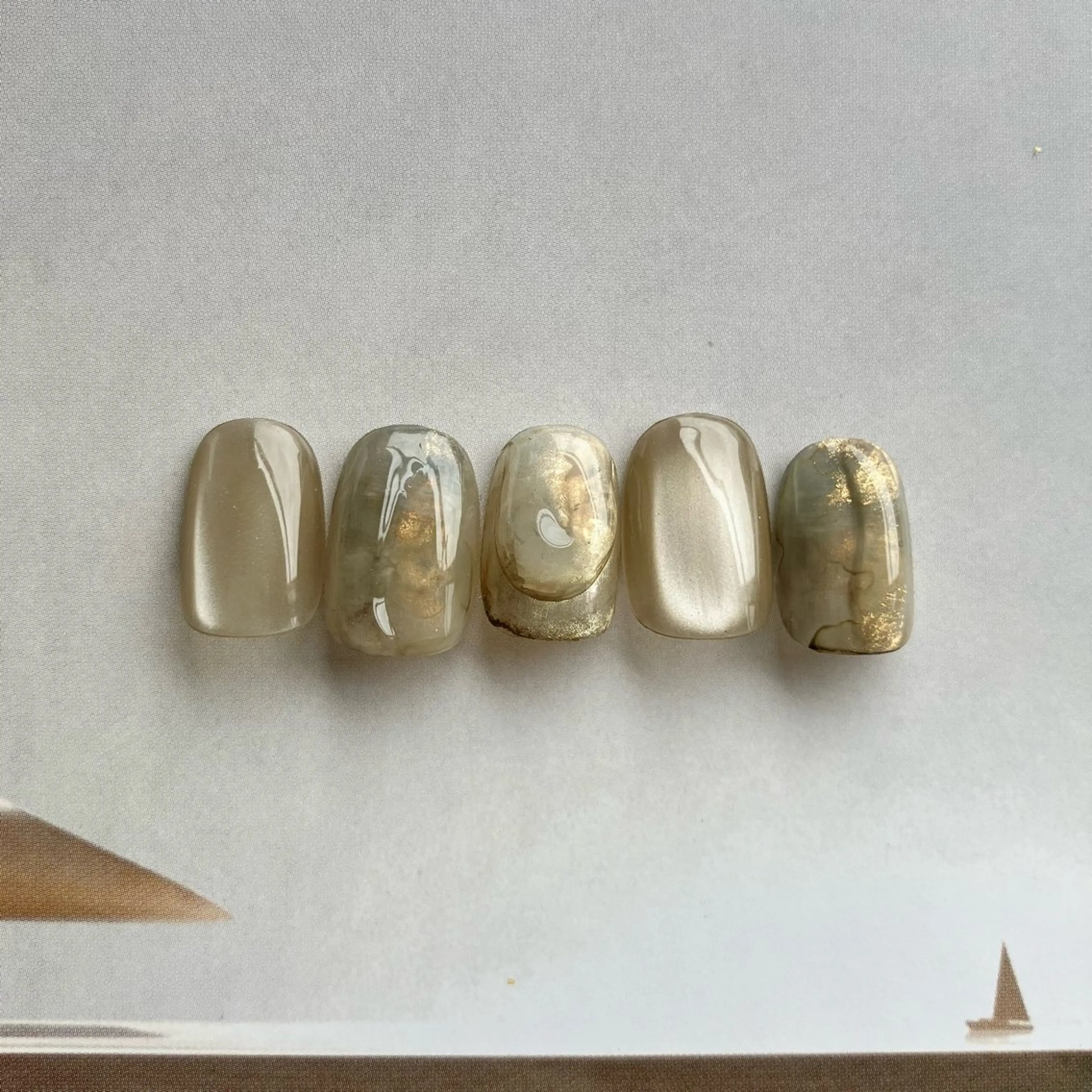 ネイル ハンドネイル 丹(TAN.) akariのネイルデザイン