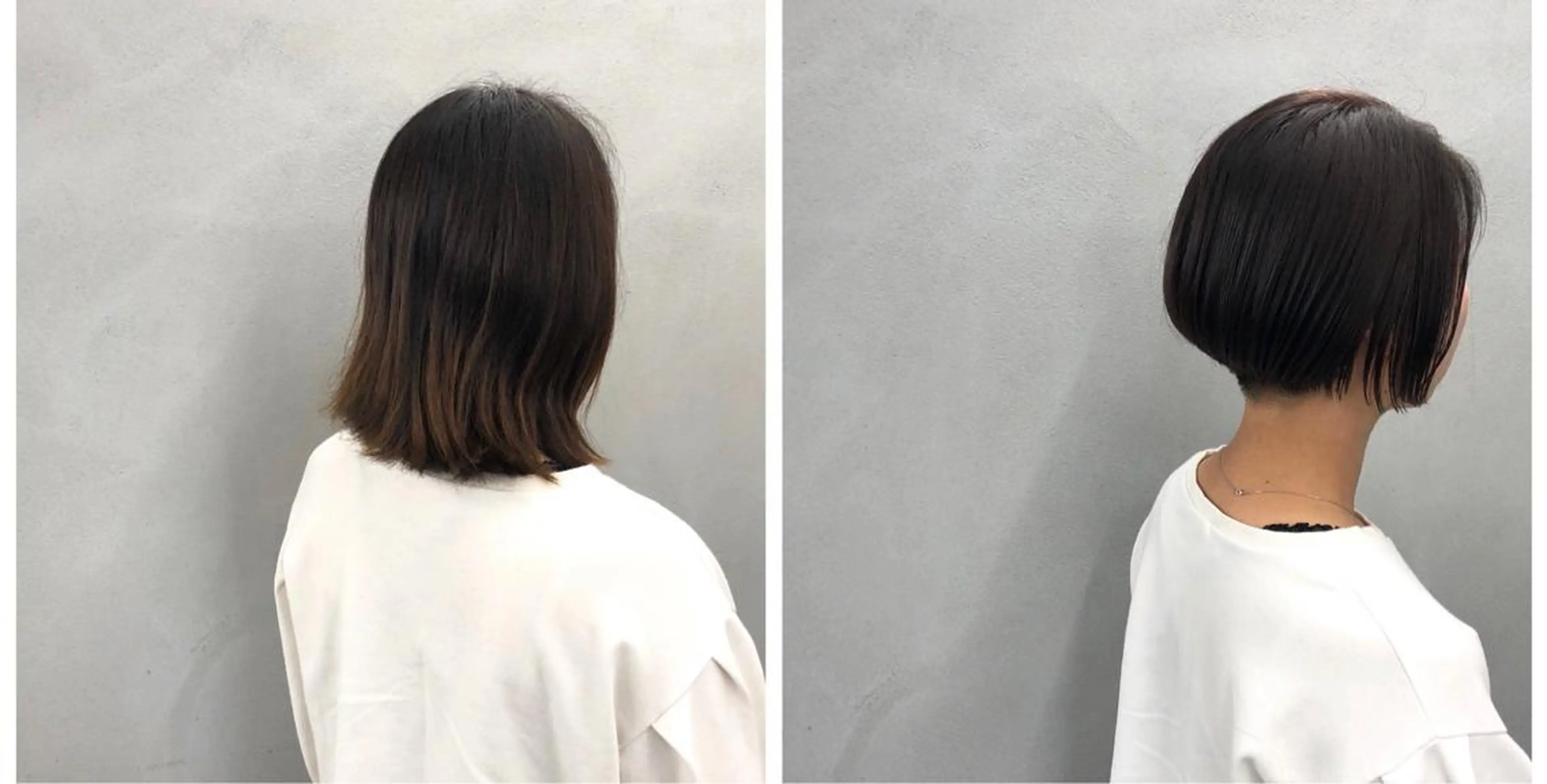 ショート カラー ボブ ショートヘア カット ヘアカラー トリートメント ボブ/ショート/ 白髪染め/メンズ葛西のヘアスタイル