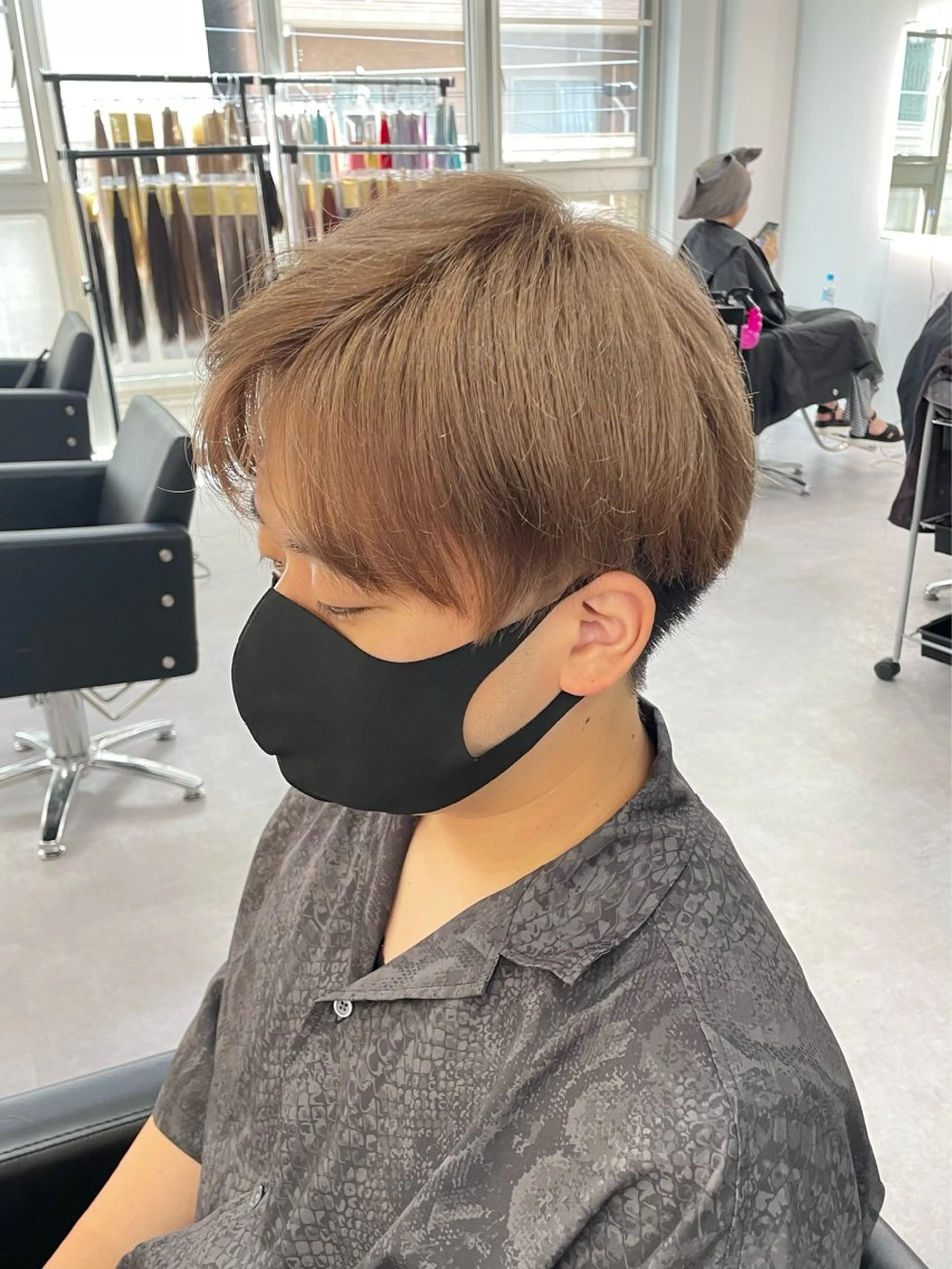 カラー メンズ ヘアカラー Cielro【 シェイロ 】所属・Cielro/ダブル カラー/西田咲希のヘアスタイル