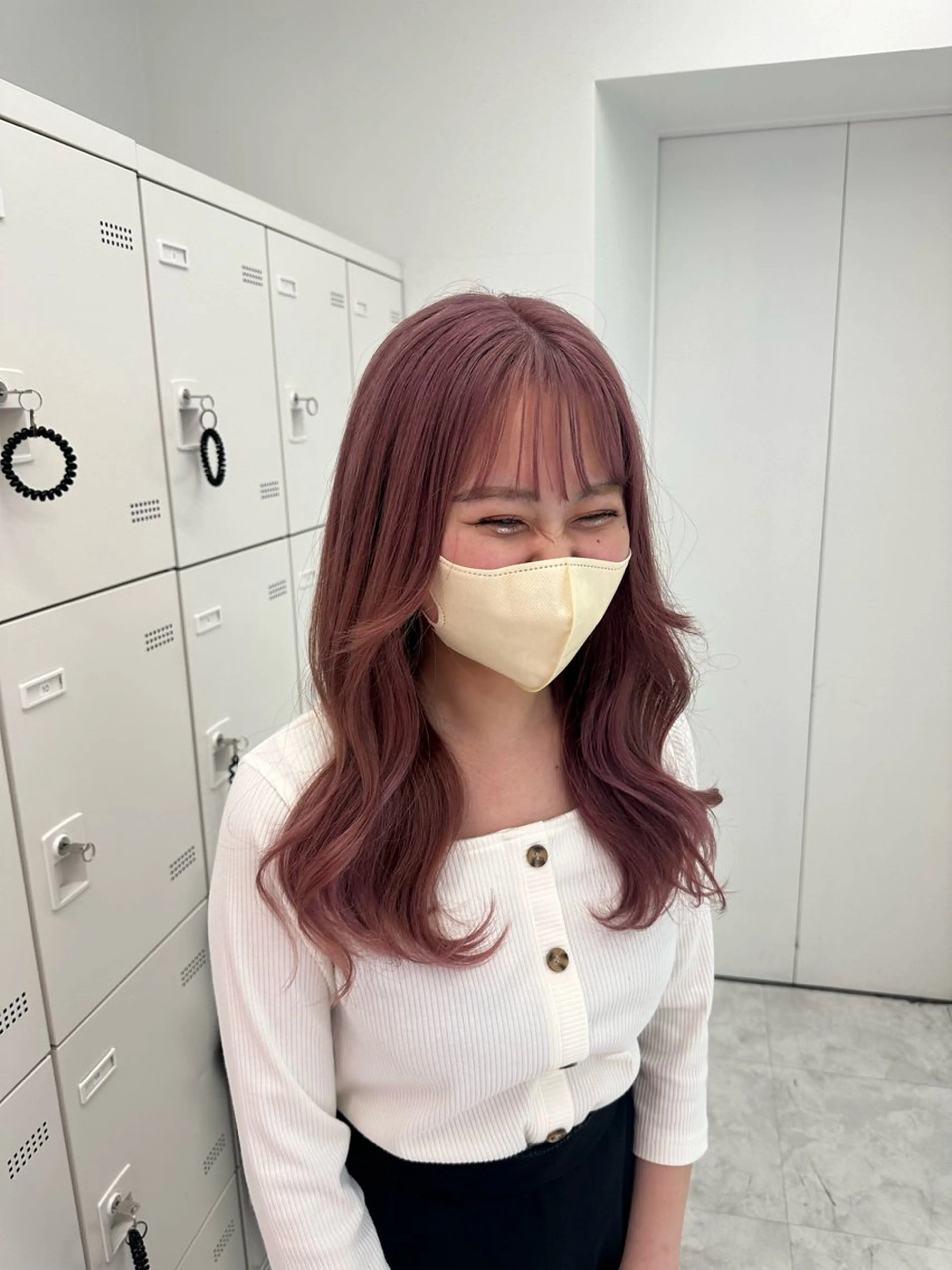 カラー マンツーマン/原宿/ 透明感カラー⭐️のヘアスタイル