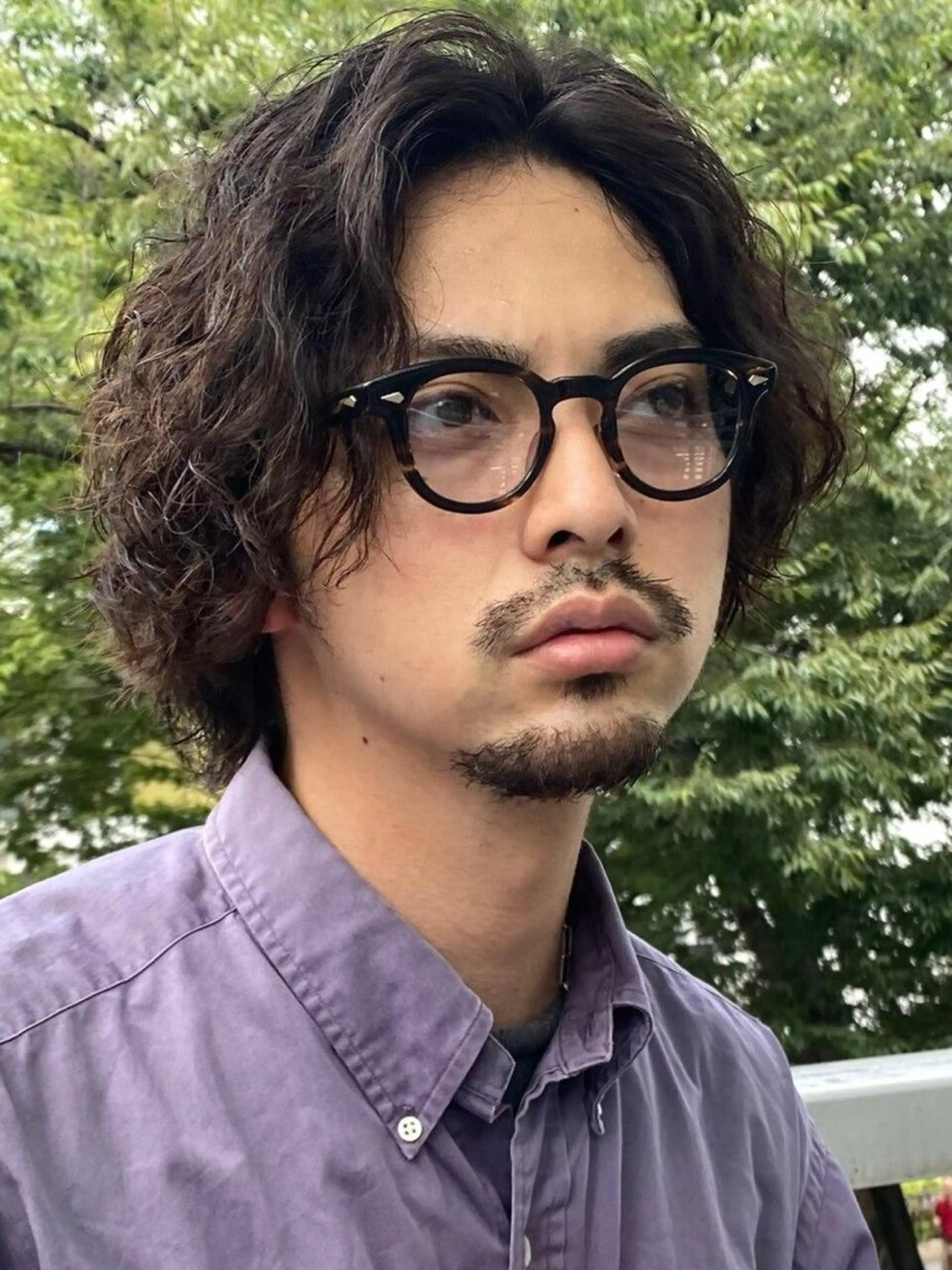 ショート パーマ メンズ 美容師歴6年 fifth前比嘉💥のヘアスタイル