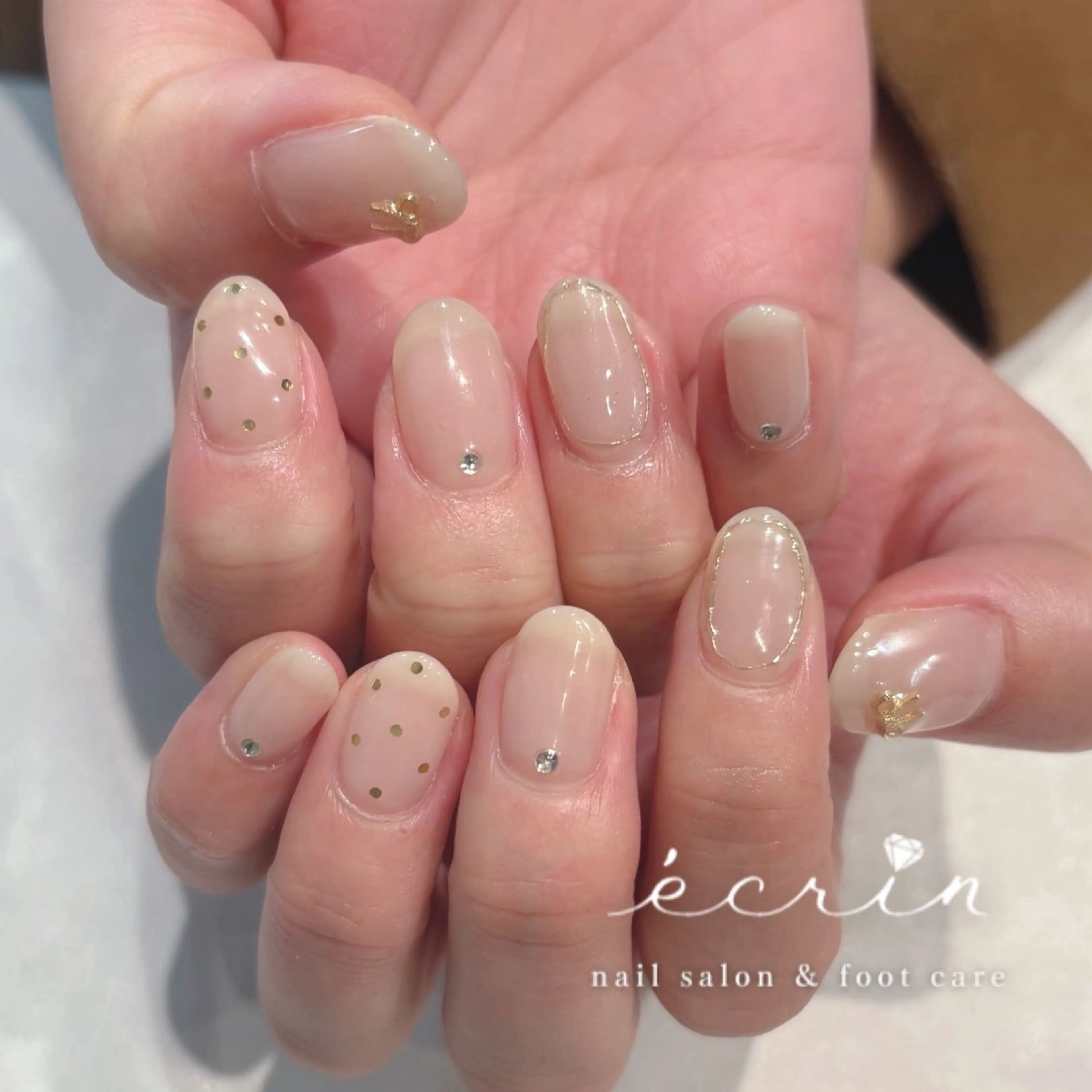 ネイル ecrin エクラン Haruka🌼のネイルデザイン