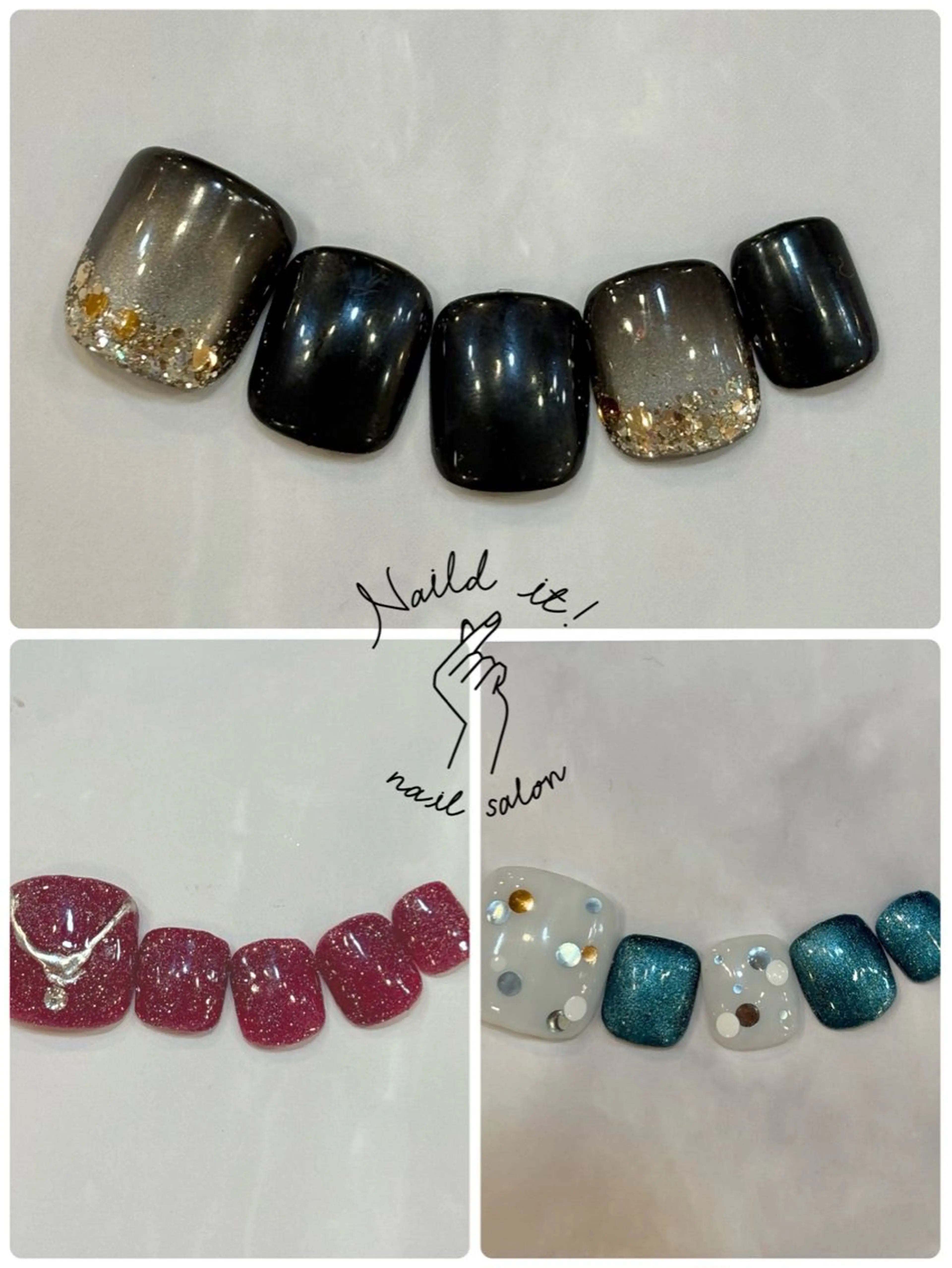 ネイル フットネイル Nailed it! Rimセンター北のネイルデザイン