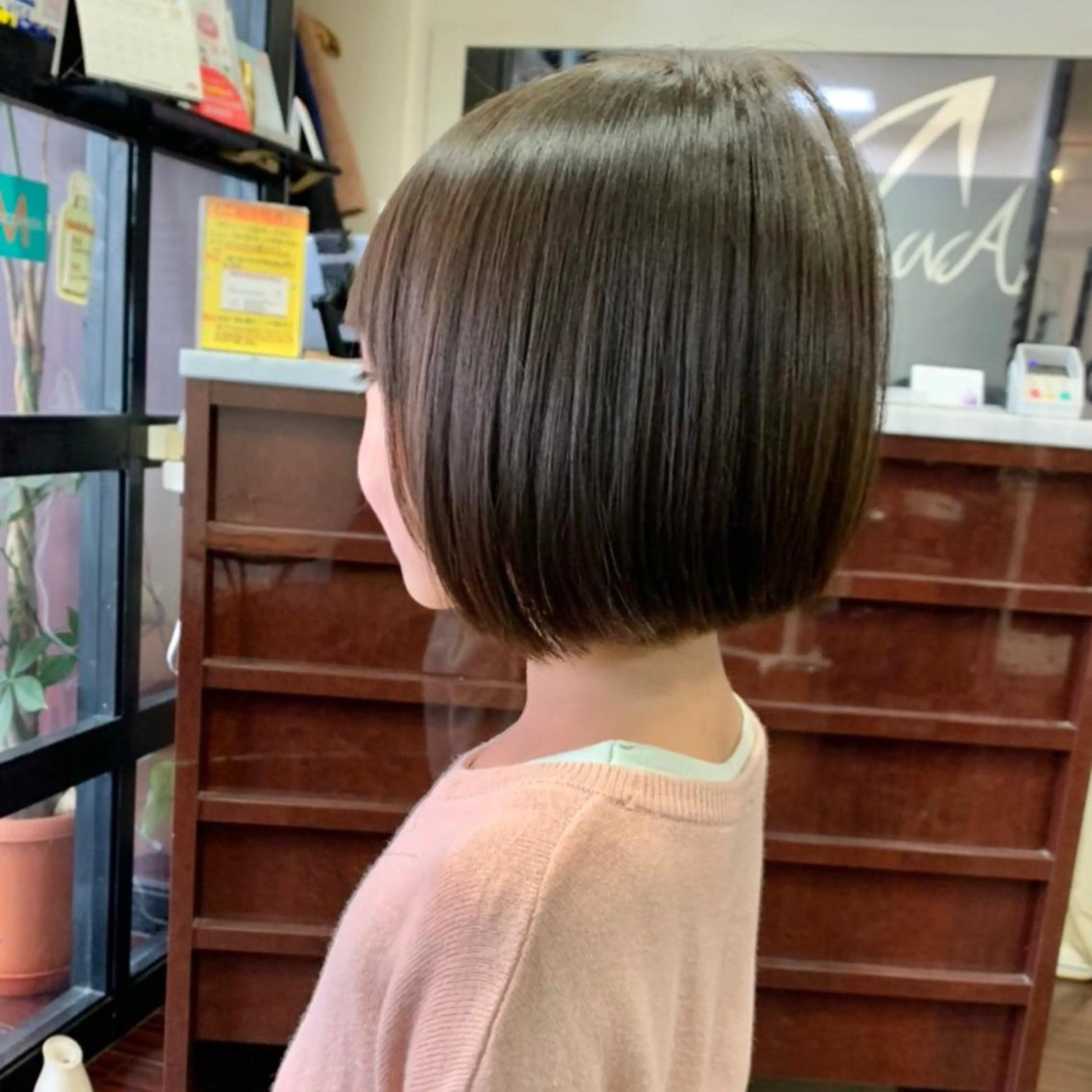 キッズ ママ美容師 ＊ヒマワリのヘアスタイル