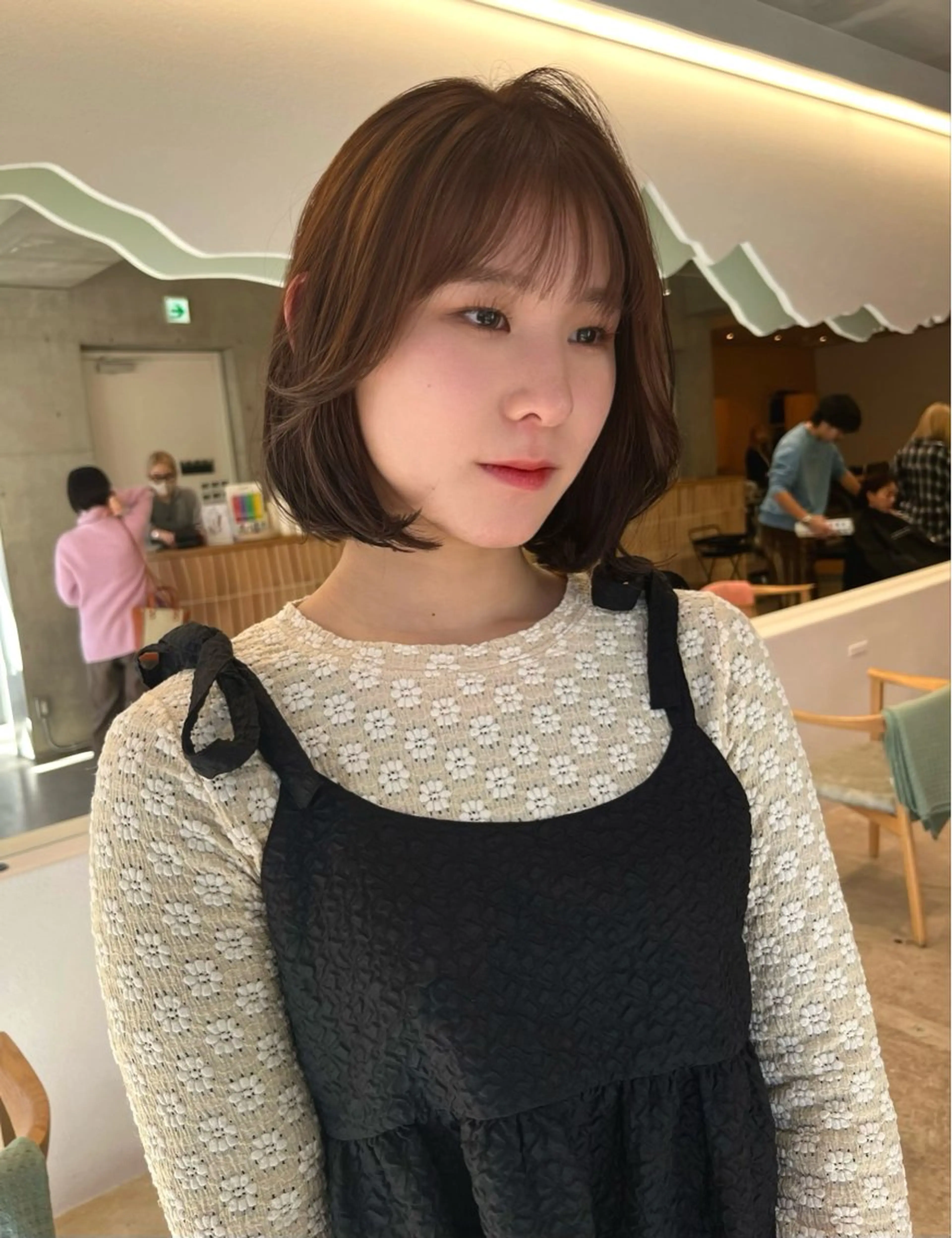 ショート カラー 韓国レイヤーカット/ 酸性縮毛矯正MIKUのヘアスタイル