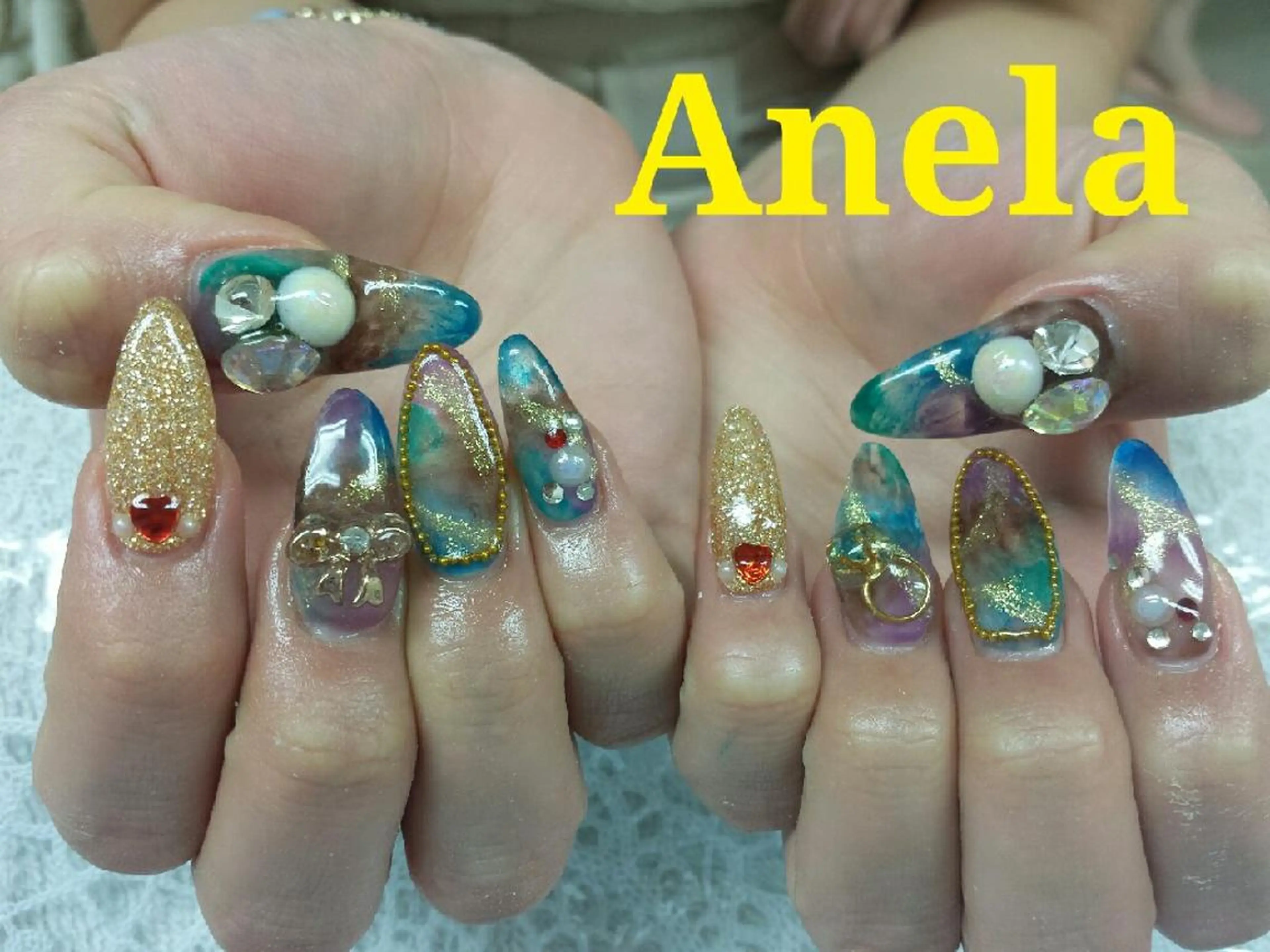 ネイル 河野ちえ (雑誌掲載サロン)のネイルデザイン