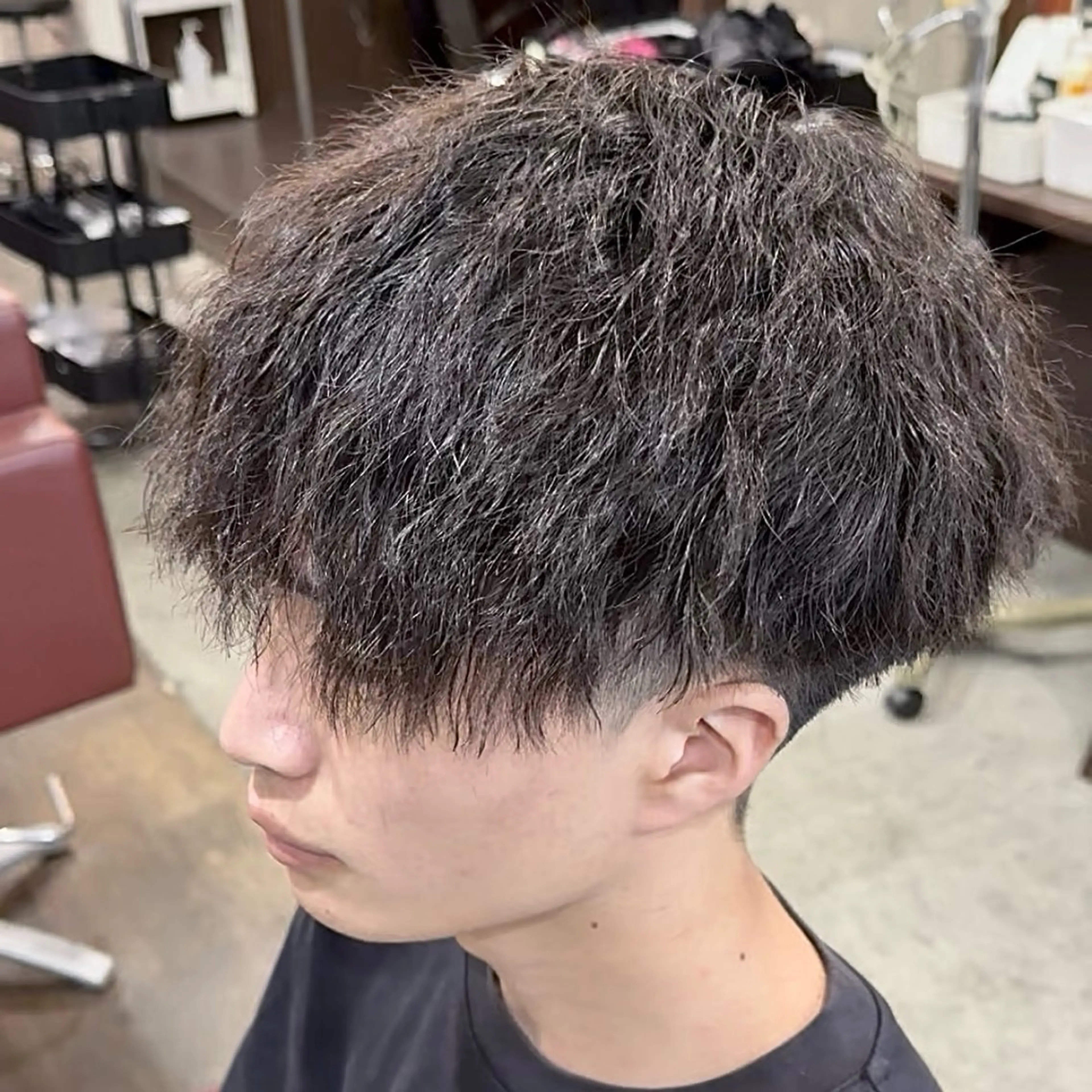パーマ メンズ カット パーマ メンズ特化|パーマ| RYUのヘアスタイル