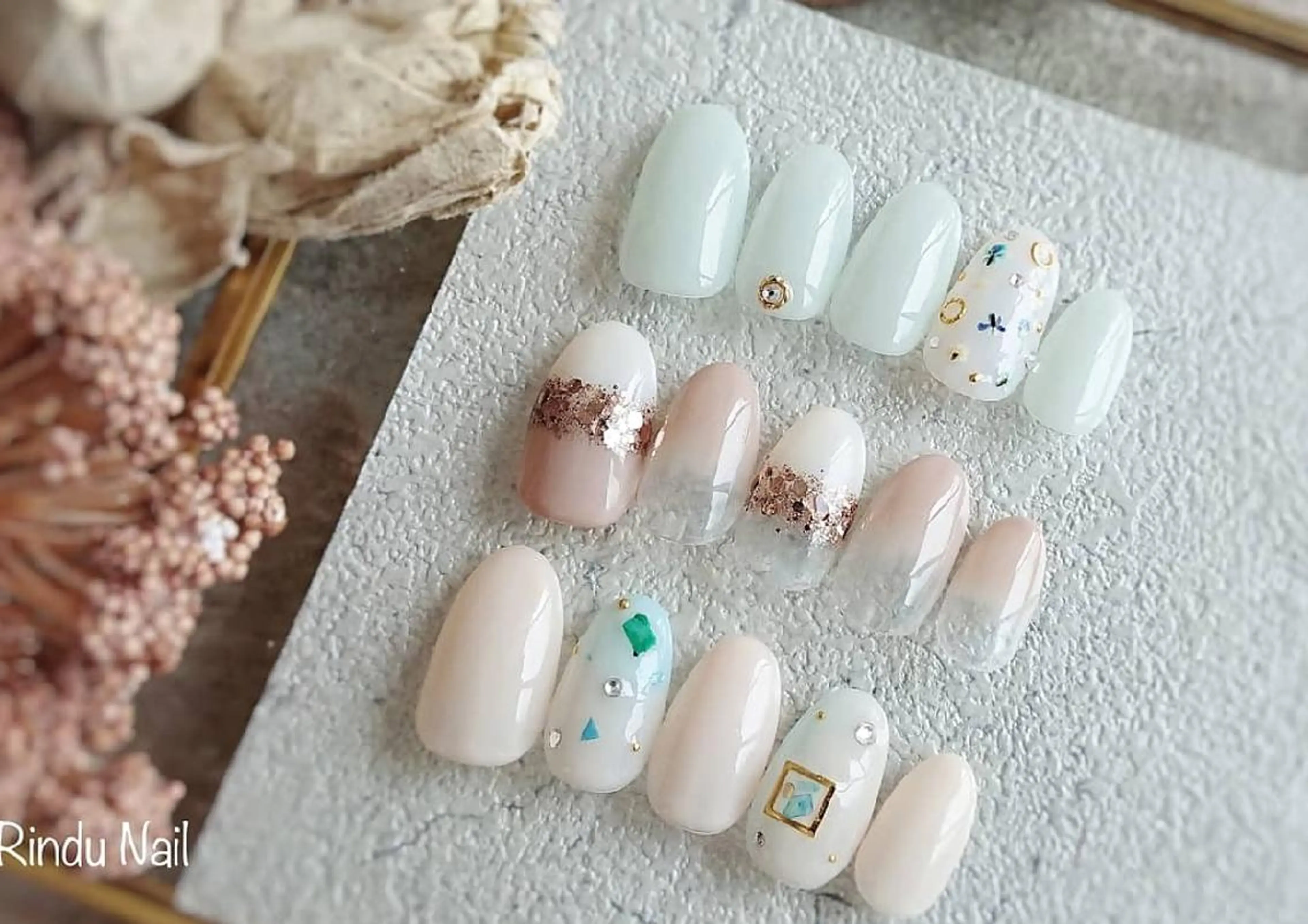 ネイル ハンドネイル Rindu Nail 名駅miniのネイルデザイン