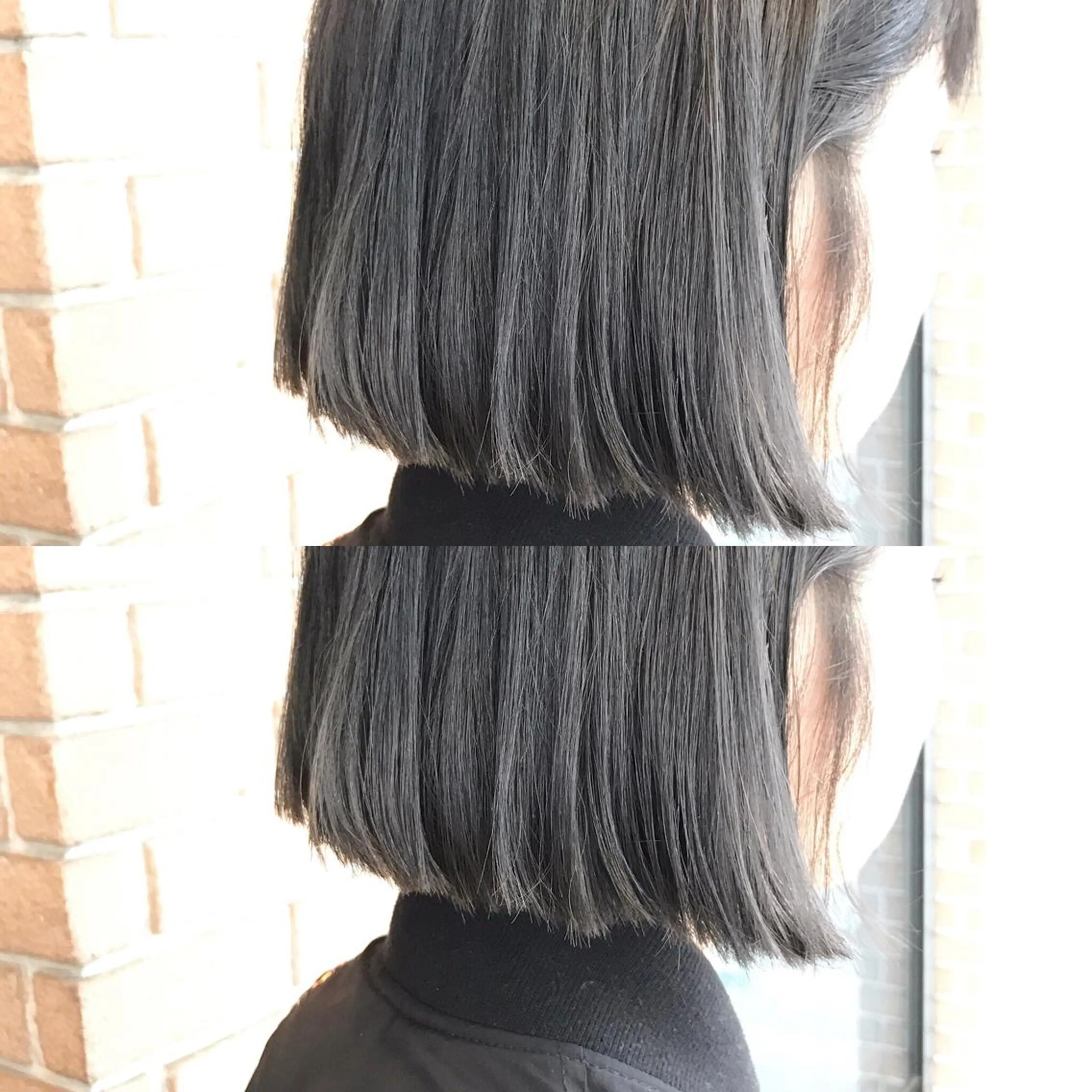 ショート カラー ダブルカラー グレージュ タンバルモリ 高比良 剛のヘアスタイル