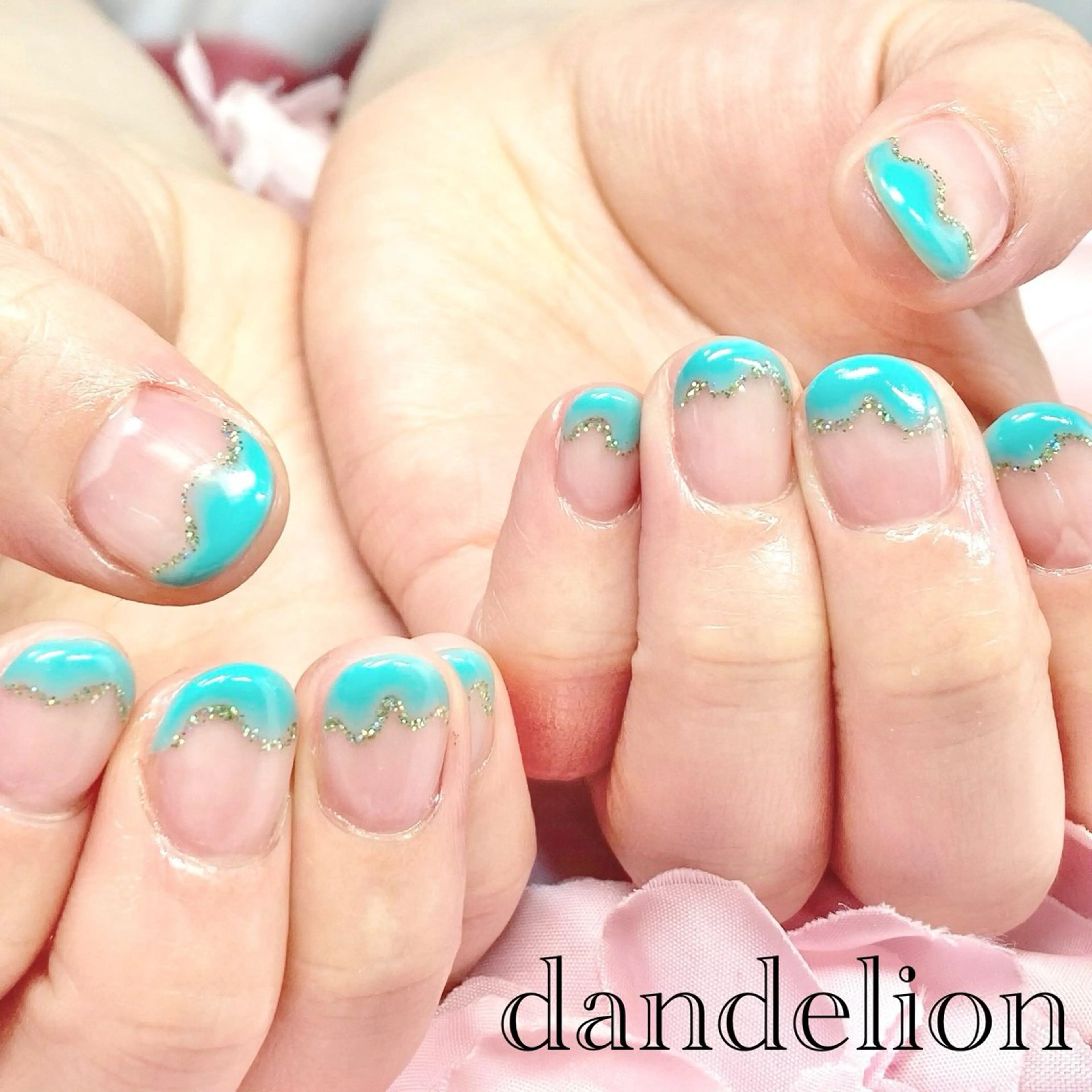 ネイル ハンドネイル ハンドケア dandelion ダンデライオンのネイルデザイン