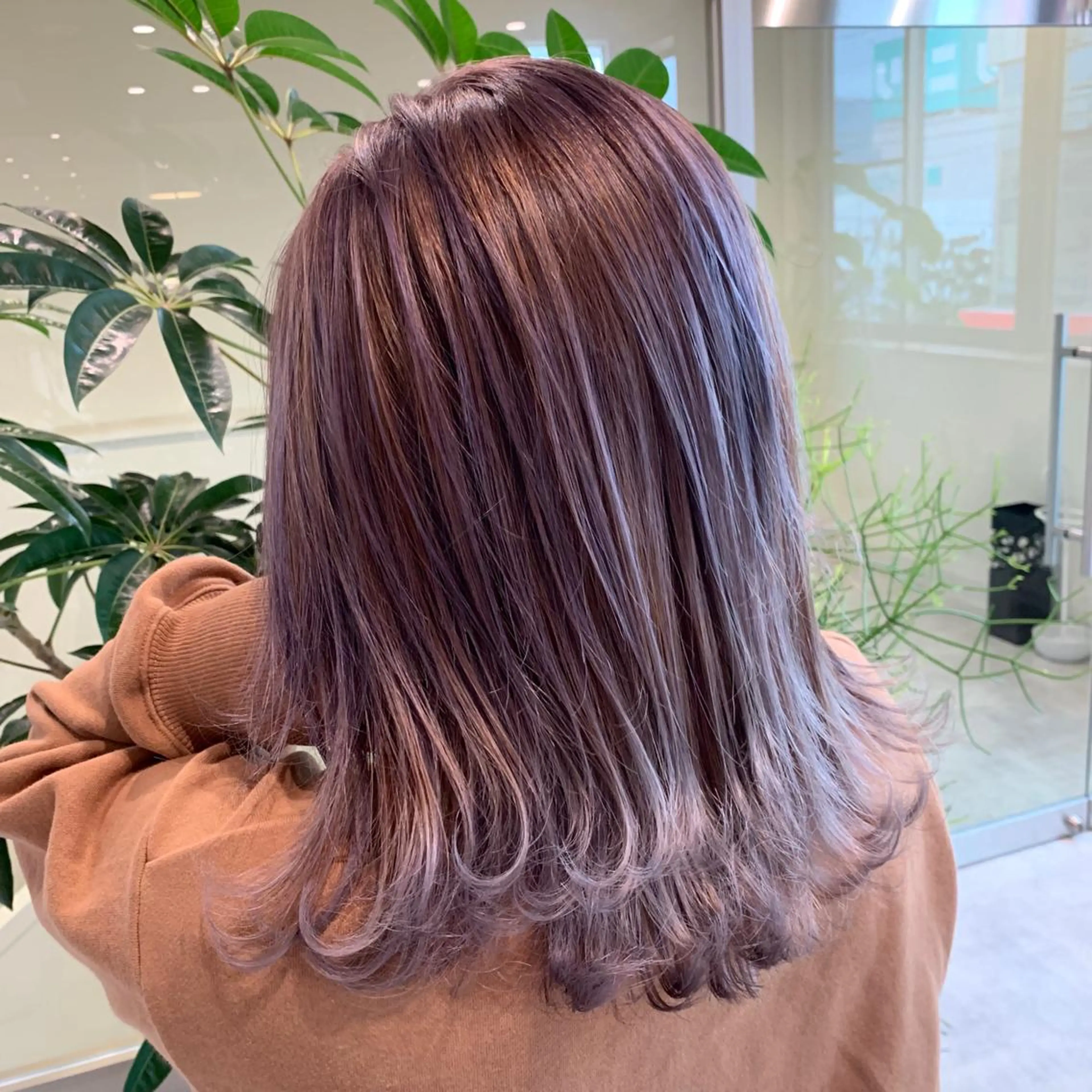 ミディアム アッシュ 清水 亮太/赤み消しカラーのヘアスタイル