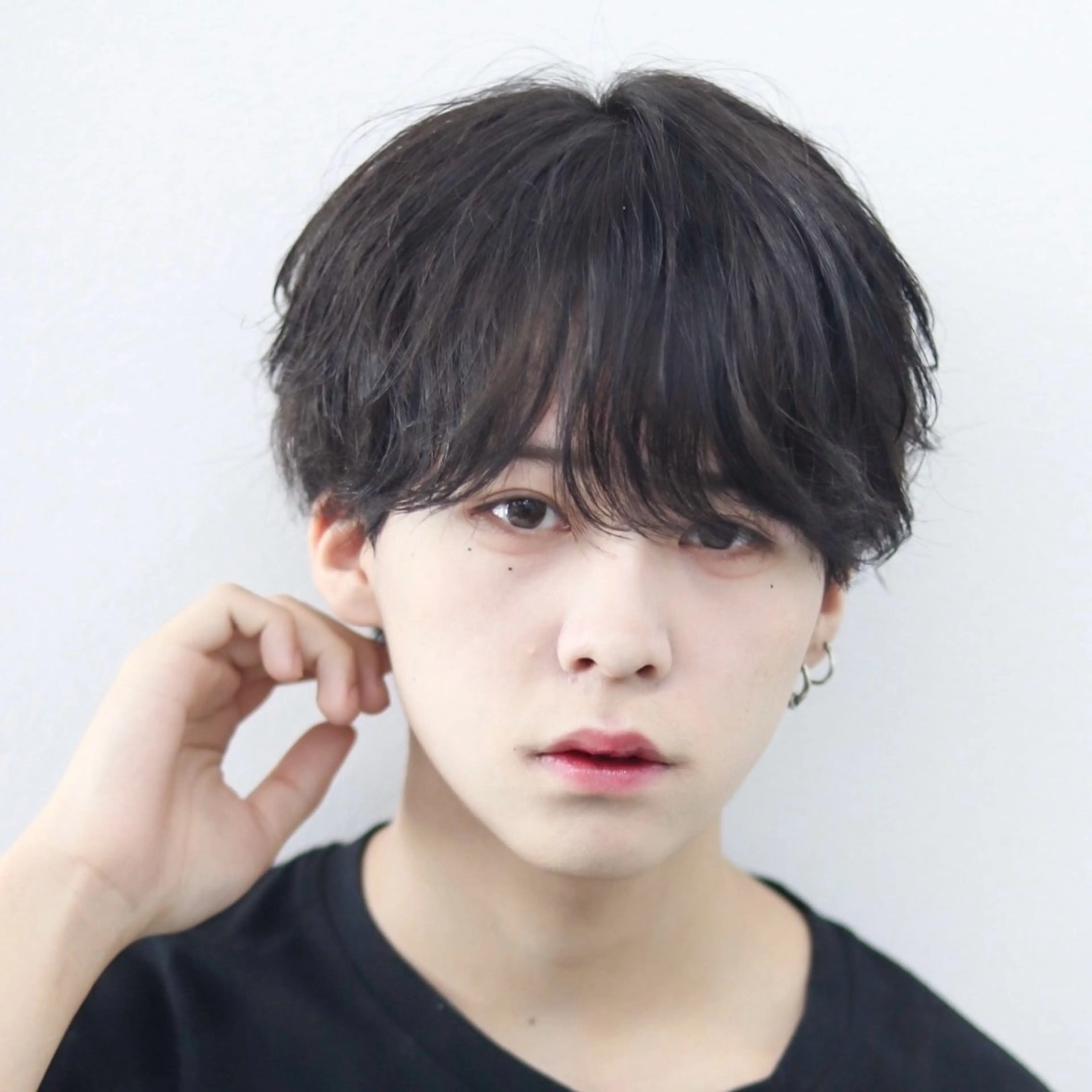 ショート カラー パーマ メンズ マッシュ シースルーマッシュ カット 🔥メンズ🔥かっこ いいが正義！代表柿崎のヘアスタイル