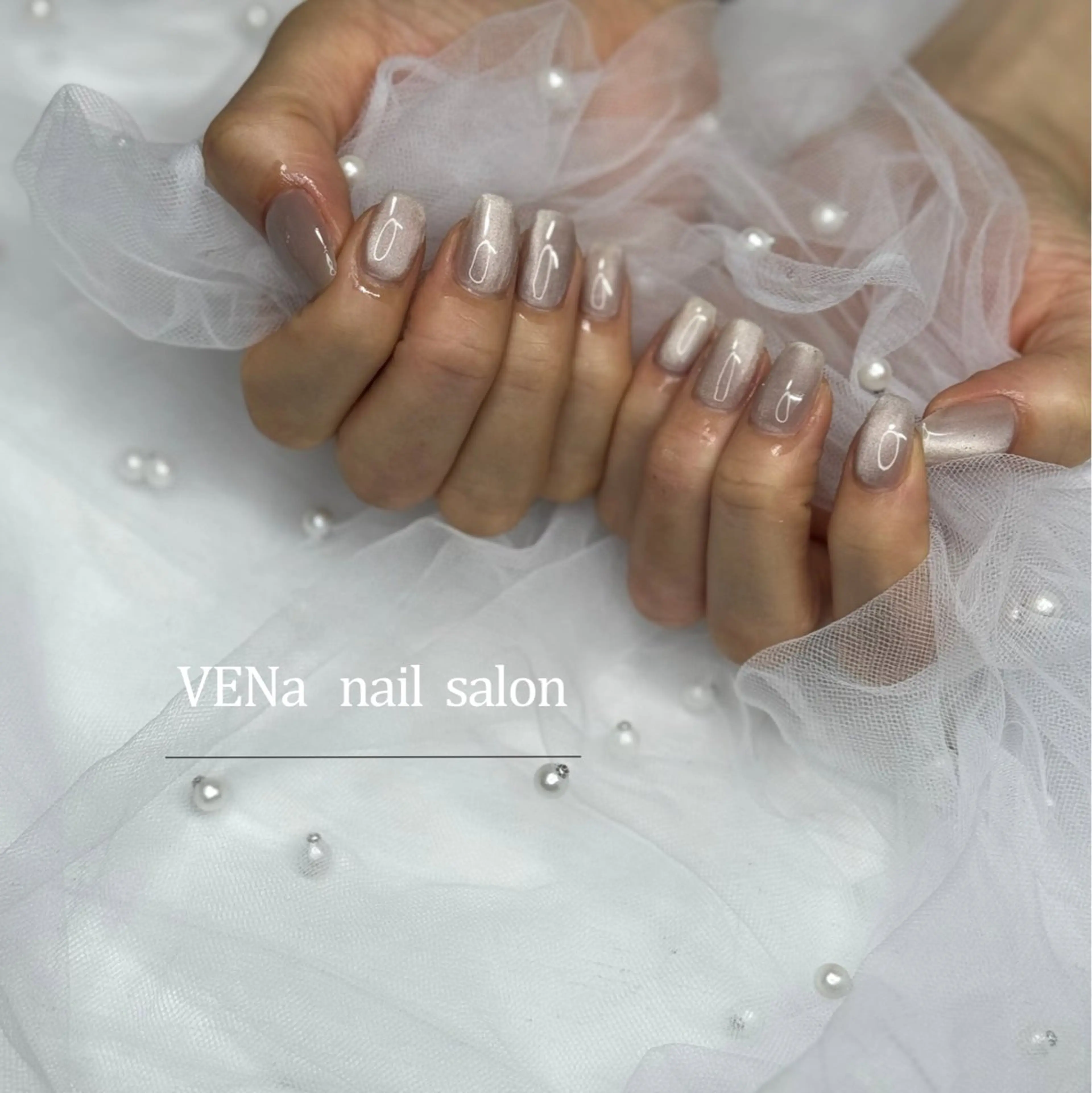 ネイル オーロラネイル フラッシュネイル フットネイル フレンチネイル 氷ネイル・うるうるネイル VENa eye＆ nail salonのマツエク・マツパデザイン