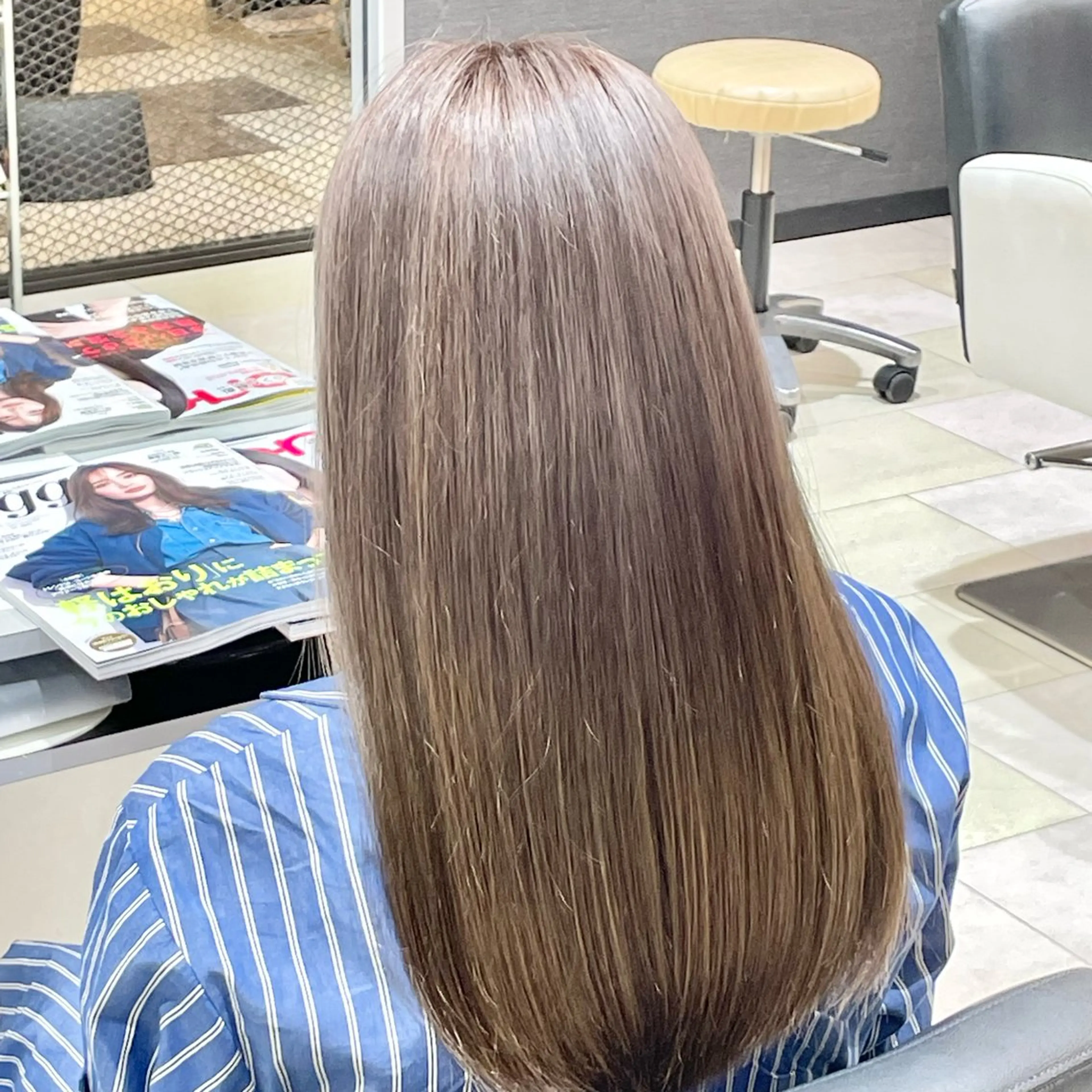 ロング カラー カット ヘアカラー GRAZIE due所属・パーマ・ツイスパ /篠谷祐輝のヘアスタイル