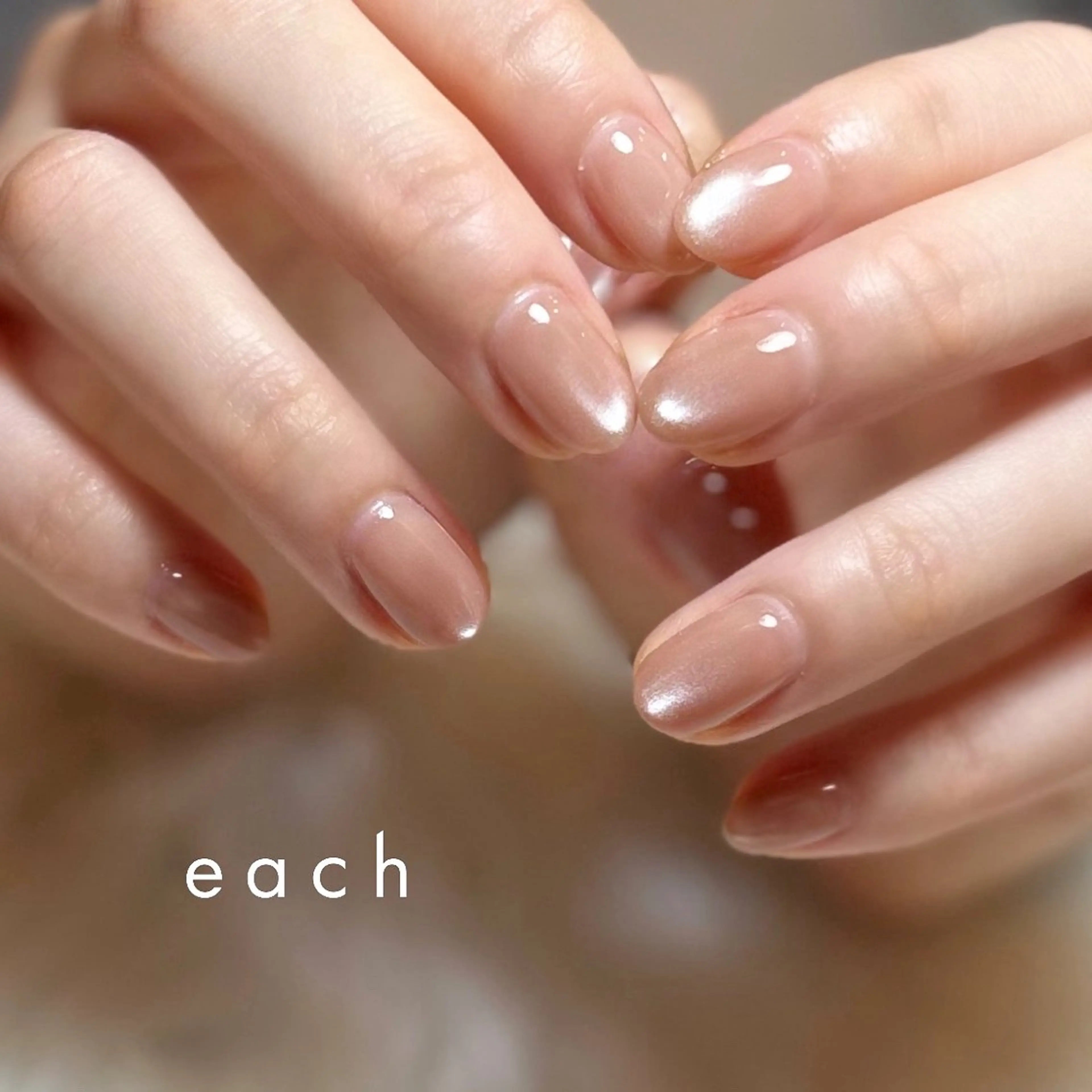 ネイル マグネットネイル 𝒆𝒂𝒄𝒉 kanako 🕊のネイルデザイン