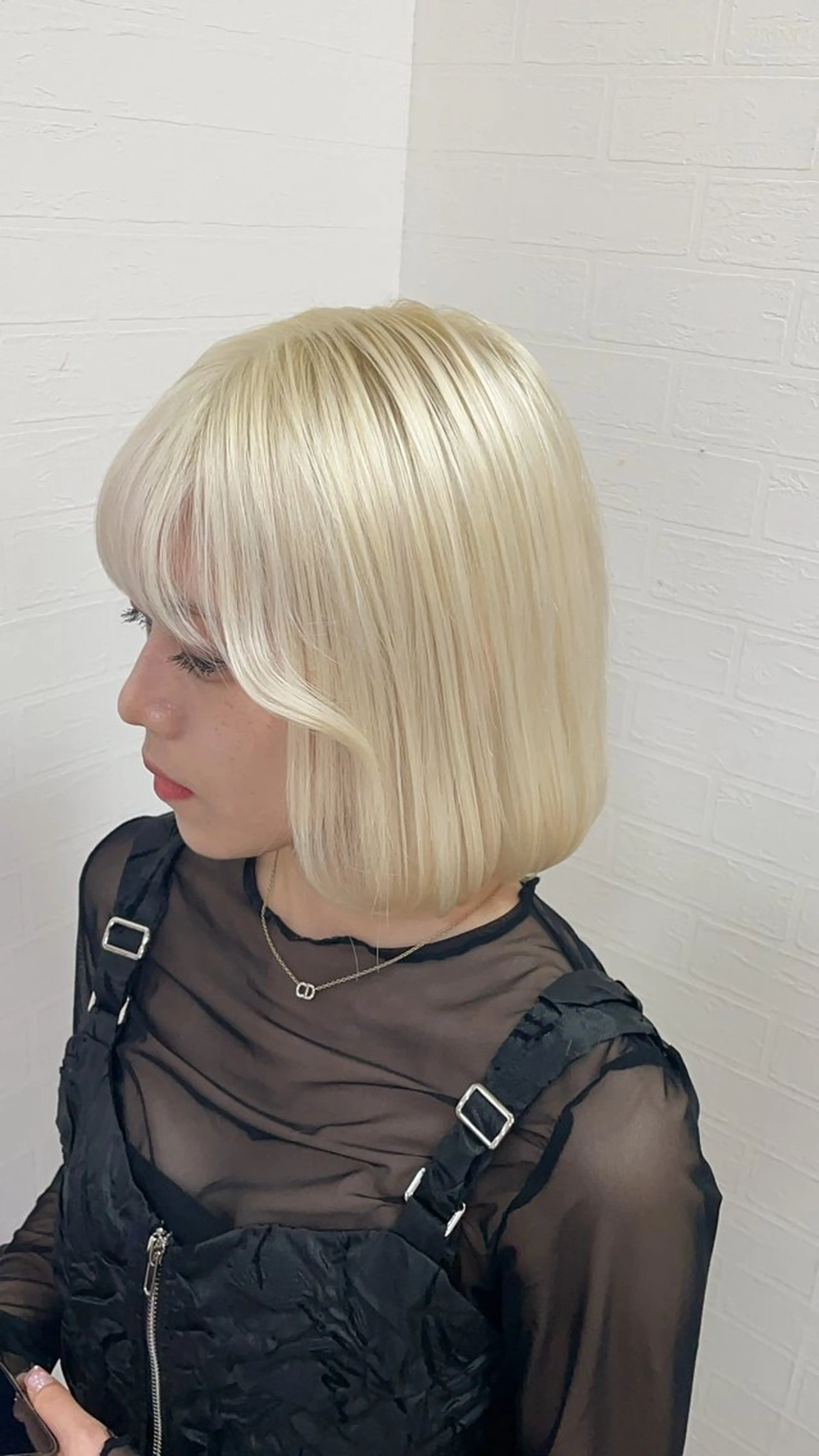 ショート カット ヘアカラー トリートメント sense academy四谷所属・ブリーチ/ 縮毛矯正/IKEDAのヘアスタイル