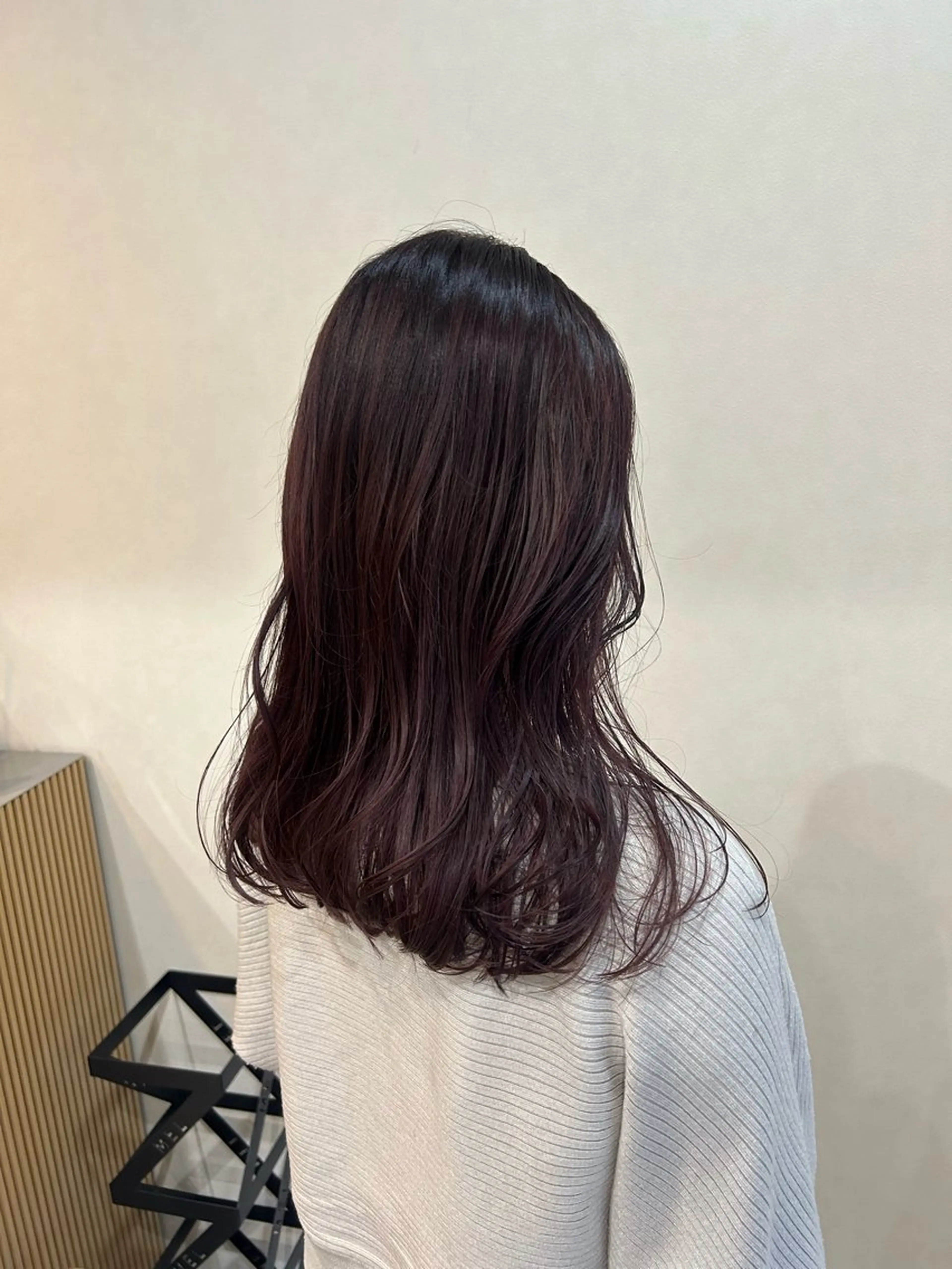 ロング カラー カシス ラベンダーカラー ボブ/透明感カラー 🧸YUI❤️のヘアスタイル
