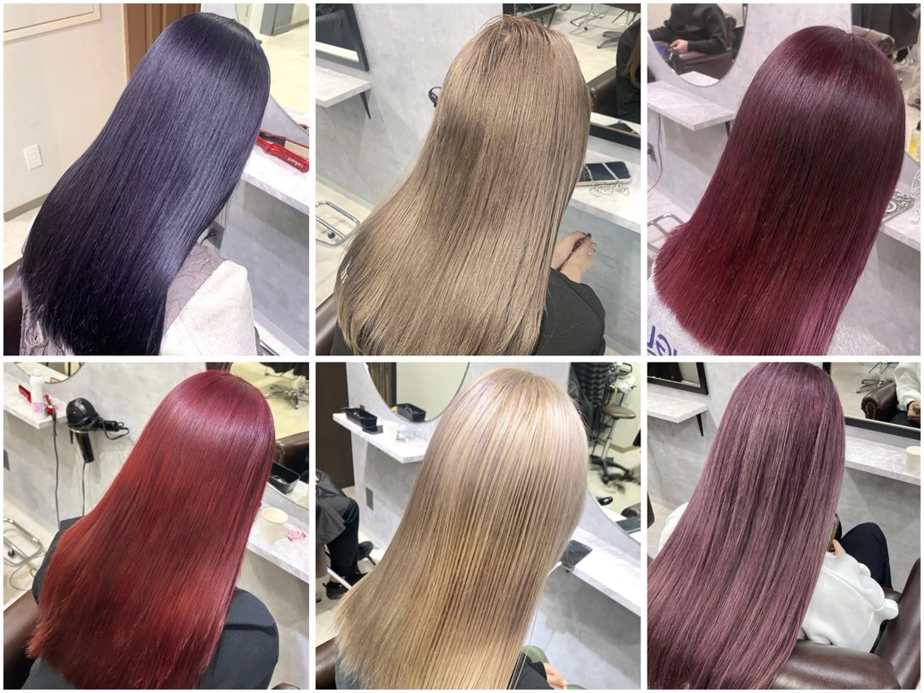 ロング 池袋/ダブルカラー GLADGE🩵のヘアスタイル