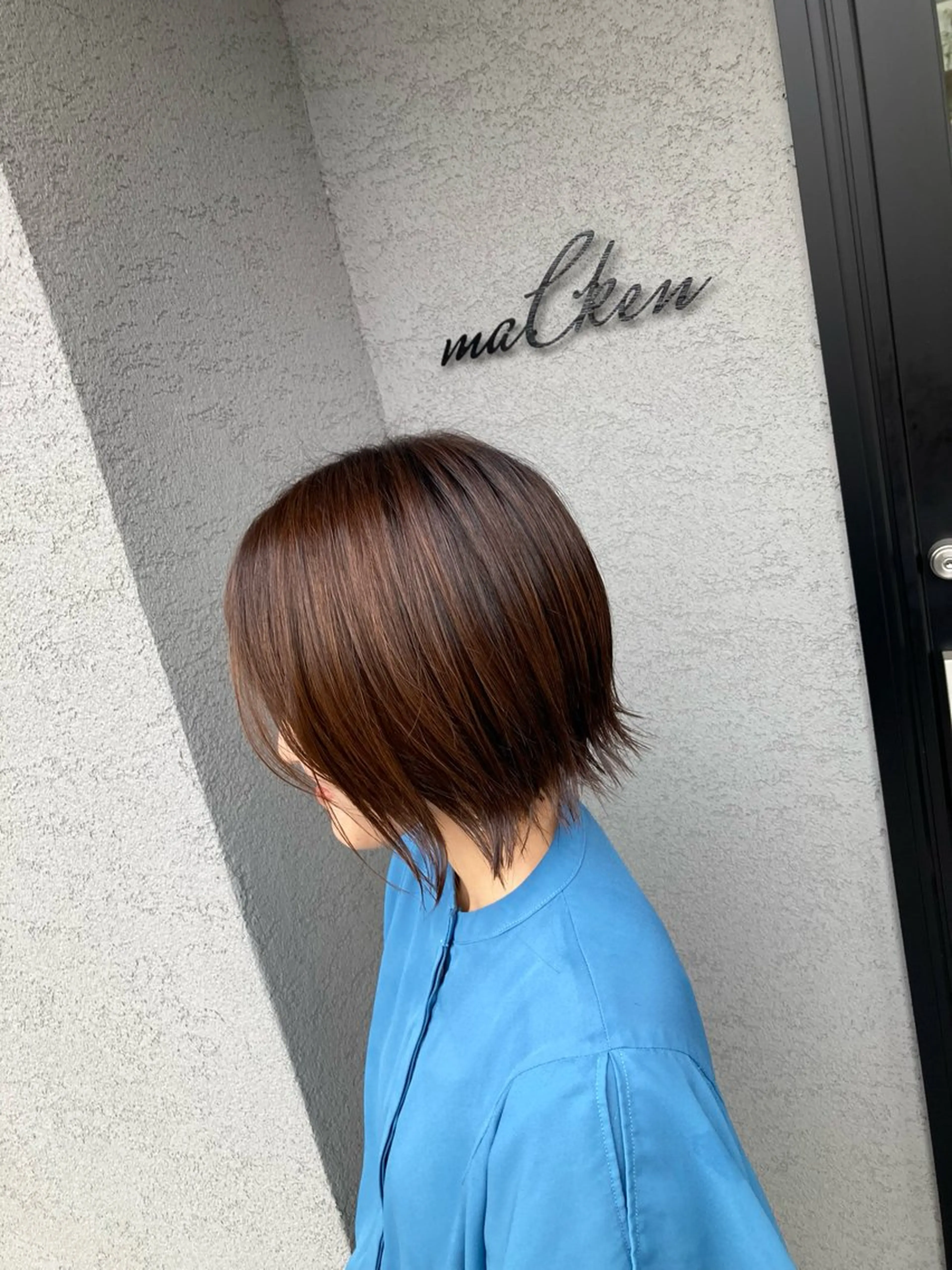 ミディアム カット maCken所属・松本　友佑 maCkenのヘアスタイル