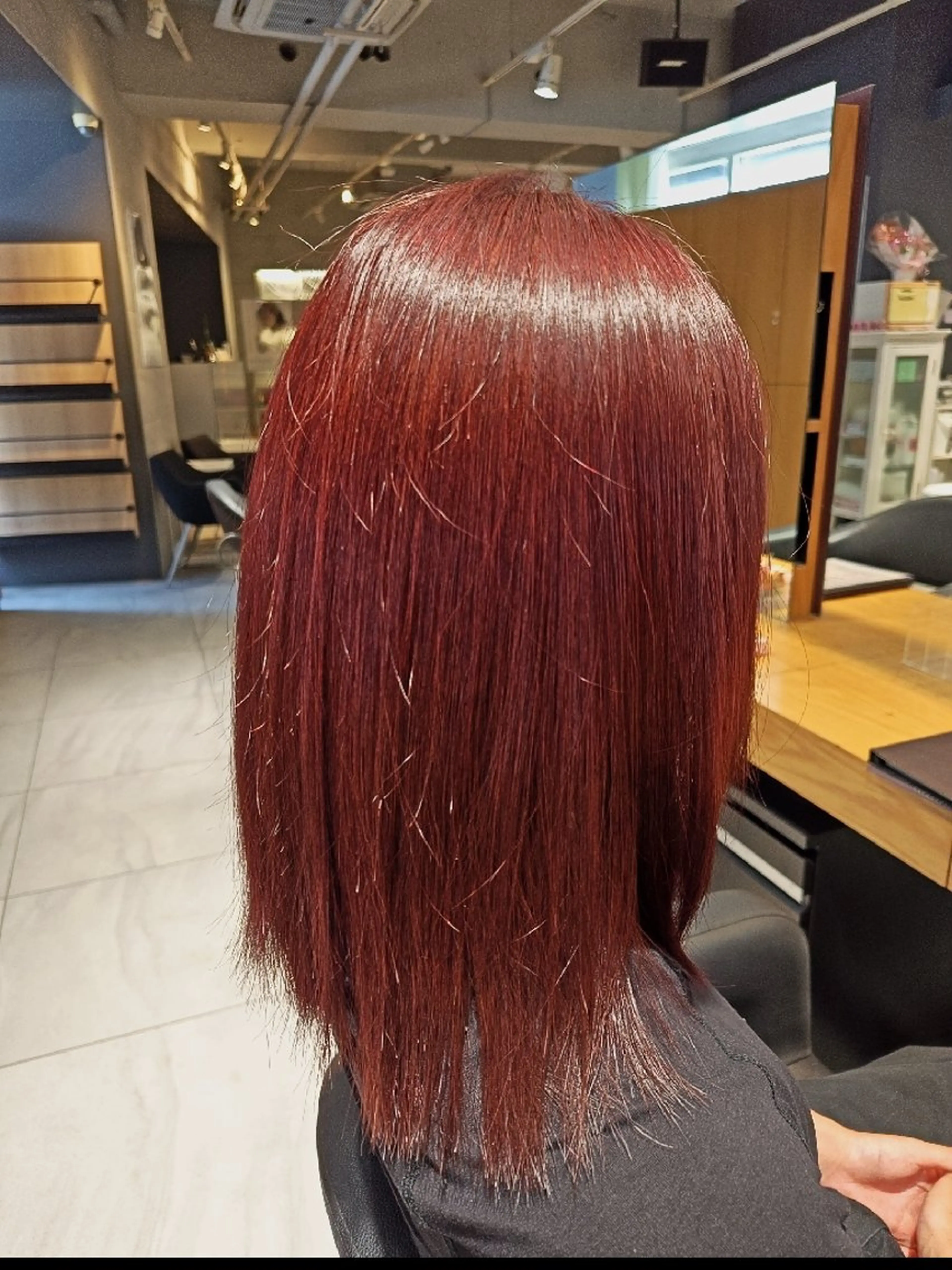 カラー ヘアカラー トリートメント 美容室Lee京橋店所属・Lee京橋店 ゆみかのヘアスタイル