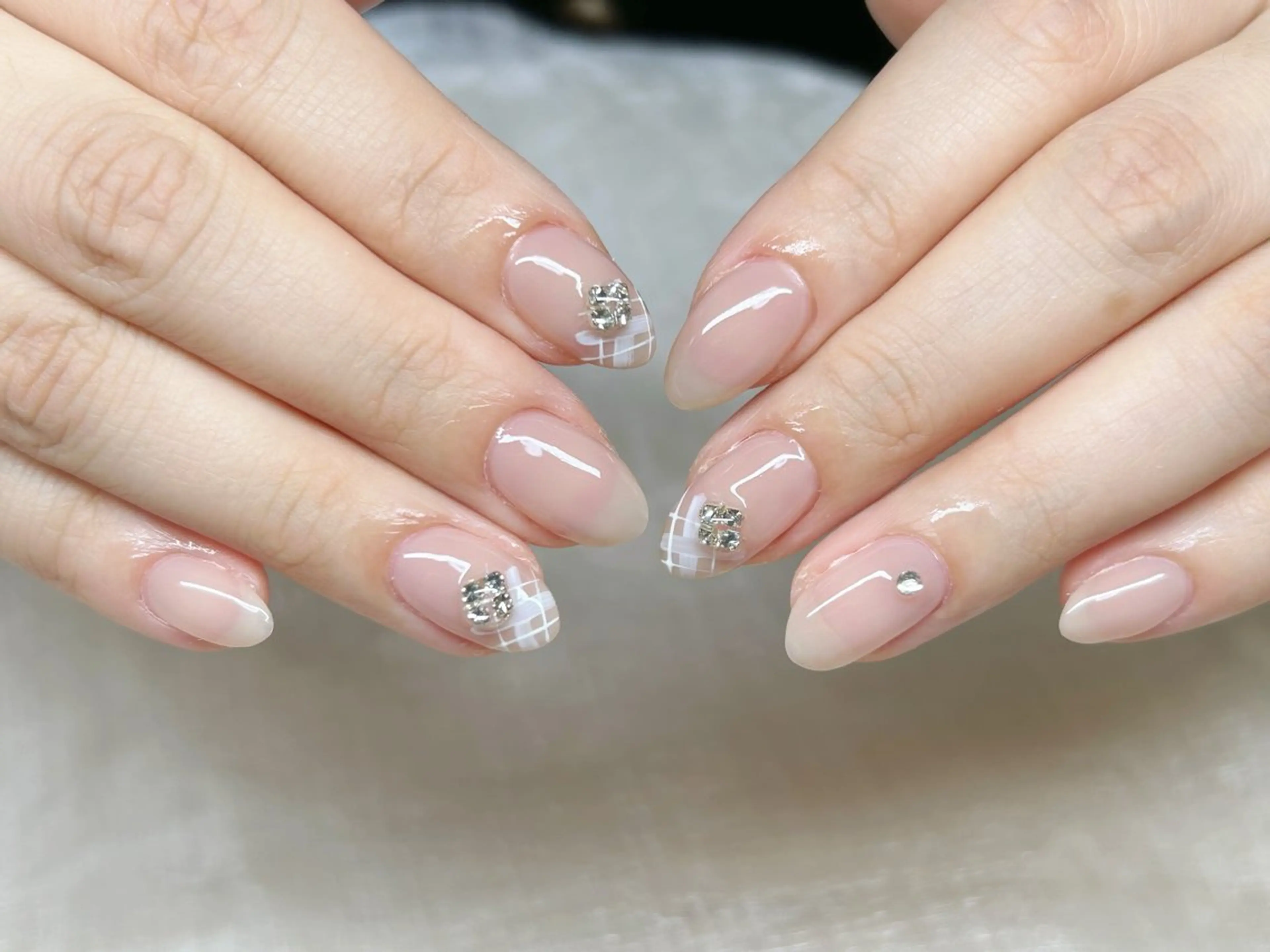 ネイル アートネイル 成人式 長さ出し フットネイル マグネットネイル ハンドネイル Lino Nailのネイルデザイン